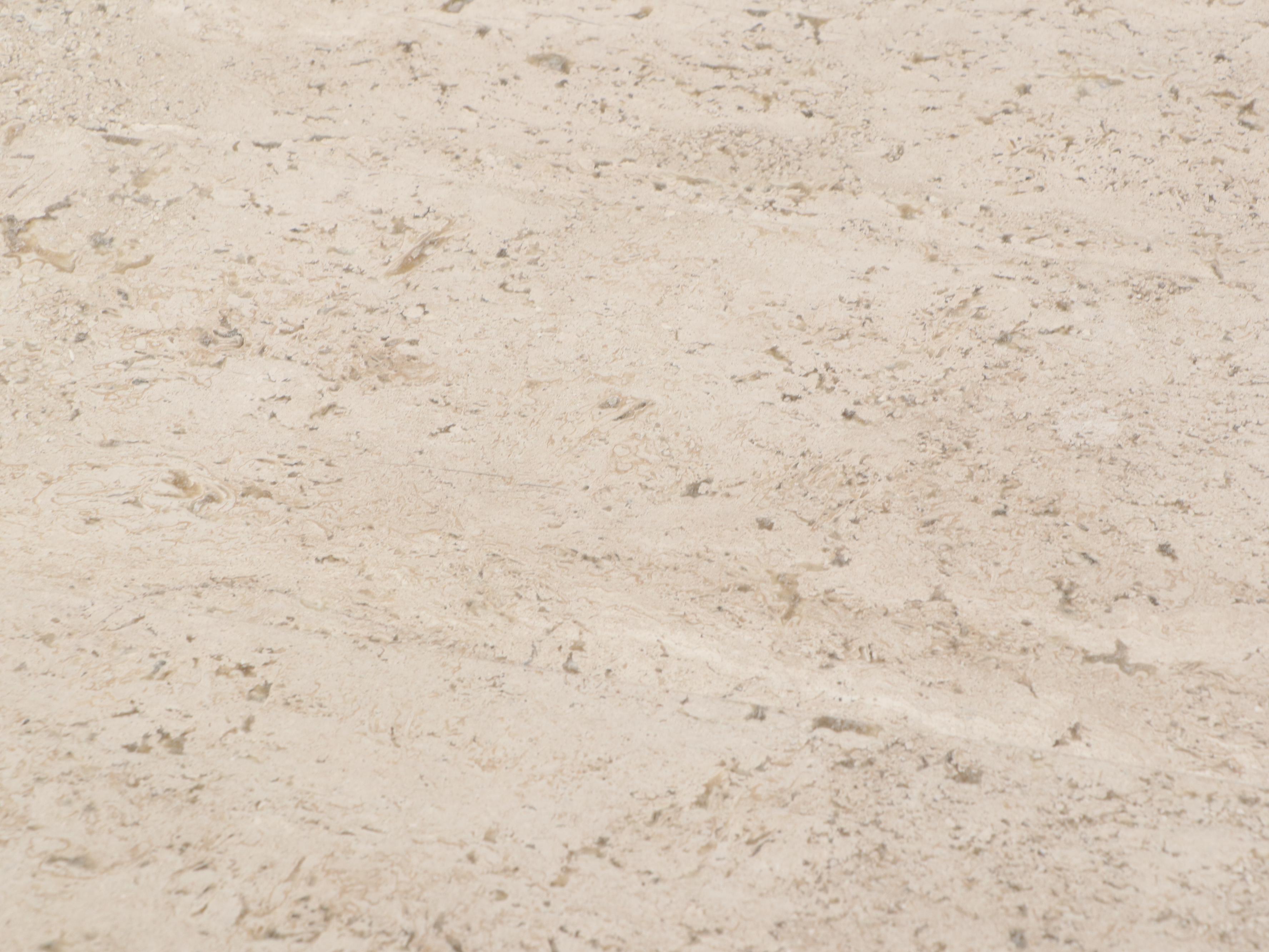 Bernhardt "Cordova" Ebonized Hardwood and Laminated Travertine Coffee Table