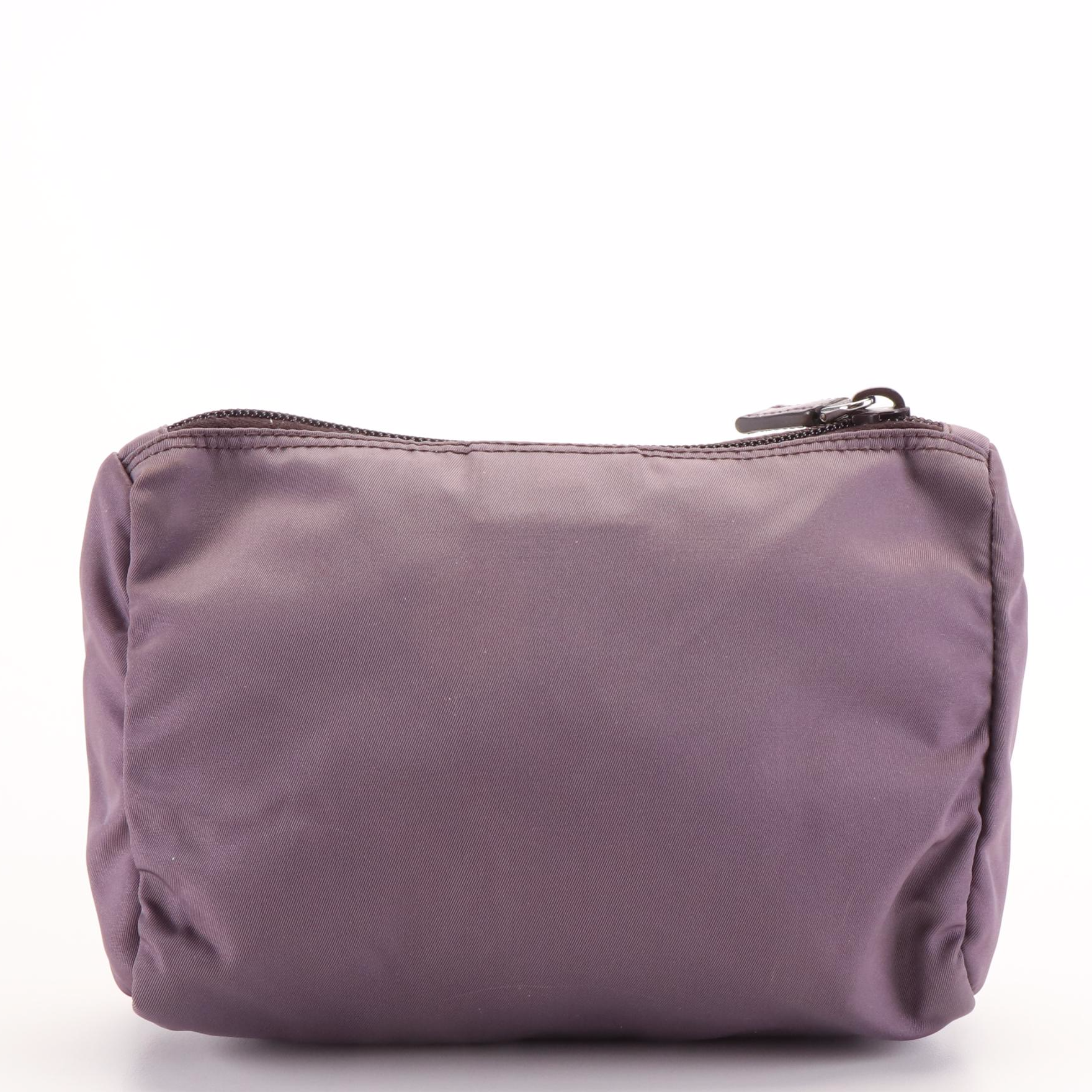 Prada Cosmetics Vanity Pouch in Purple Tessuto Nylon