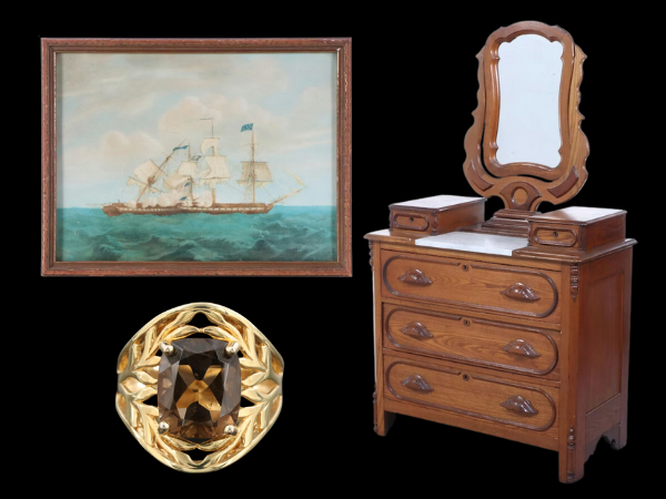 The Classics: Fine Jewelry,  Furniture, Art & Décor
