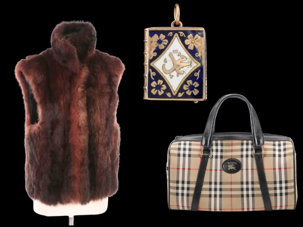 Vintage Fur Outerwear, Accessories & Jewelry