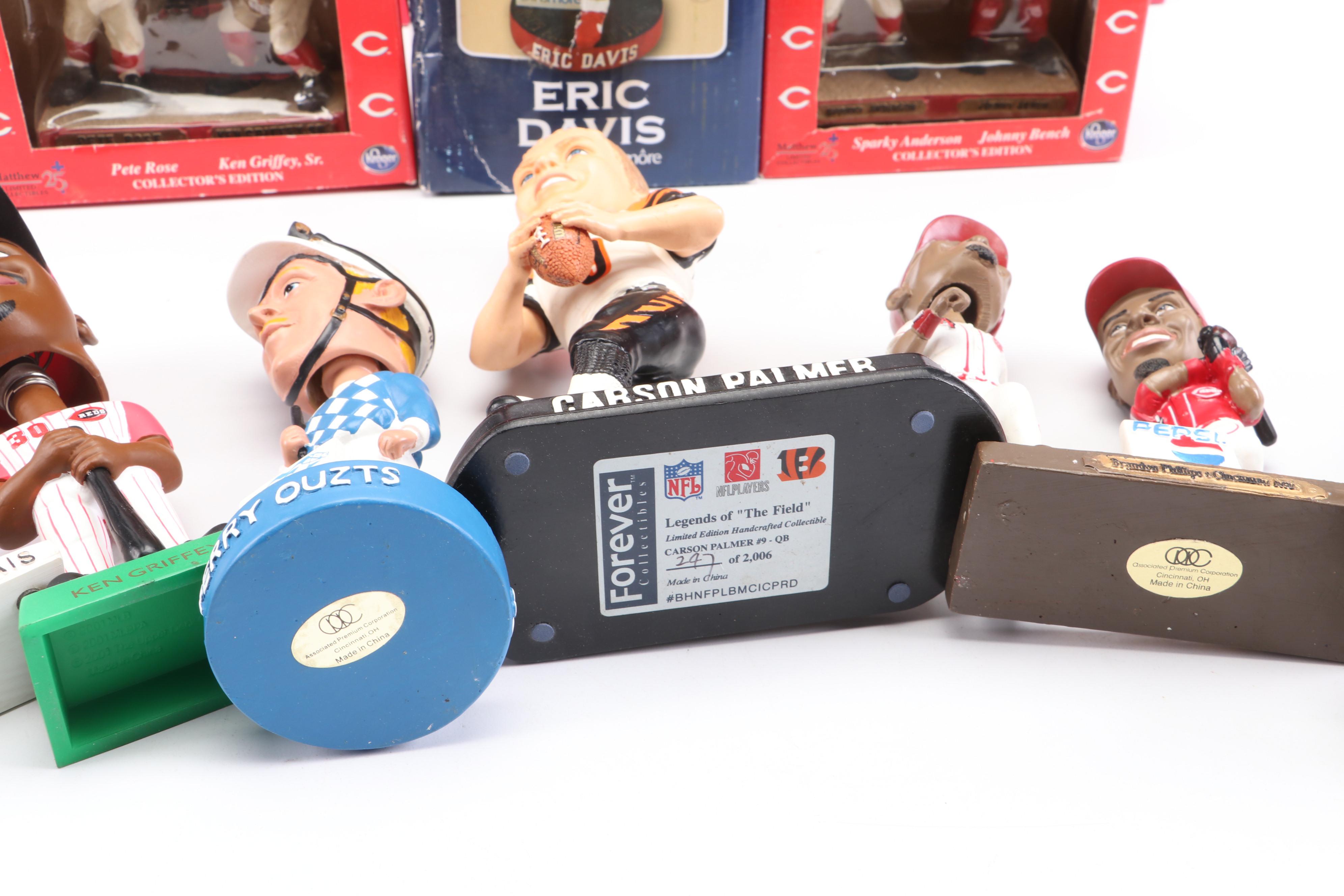 Joey Votto and Joe Morgan Cincinnati Reds Bobbleheads with More