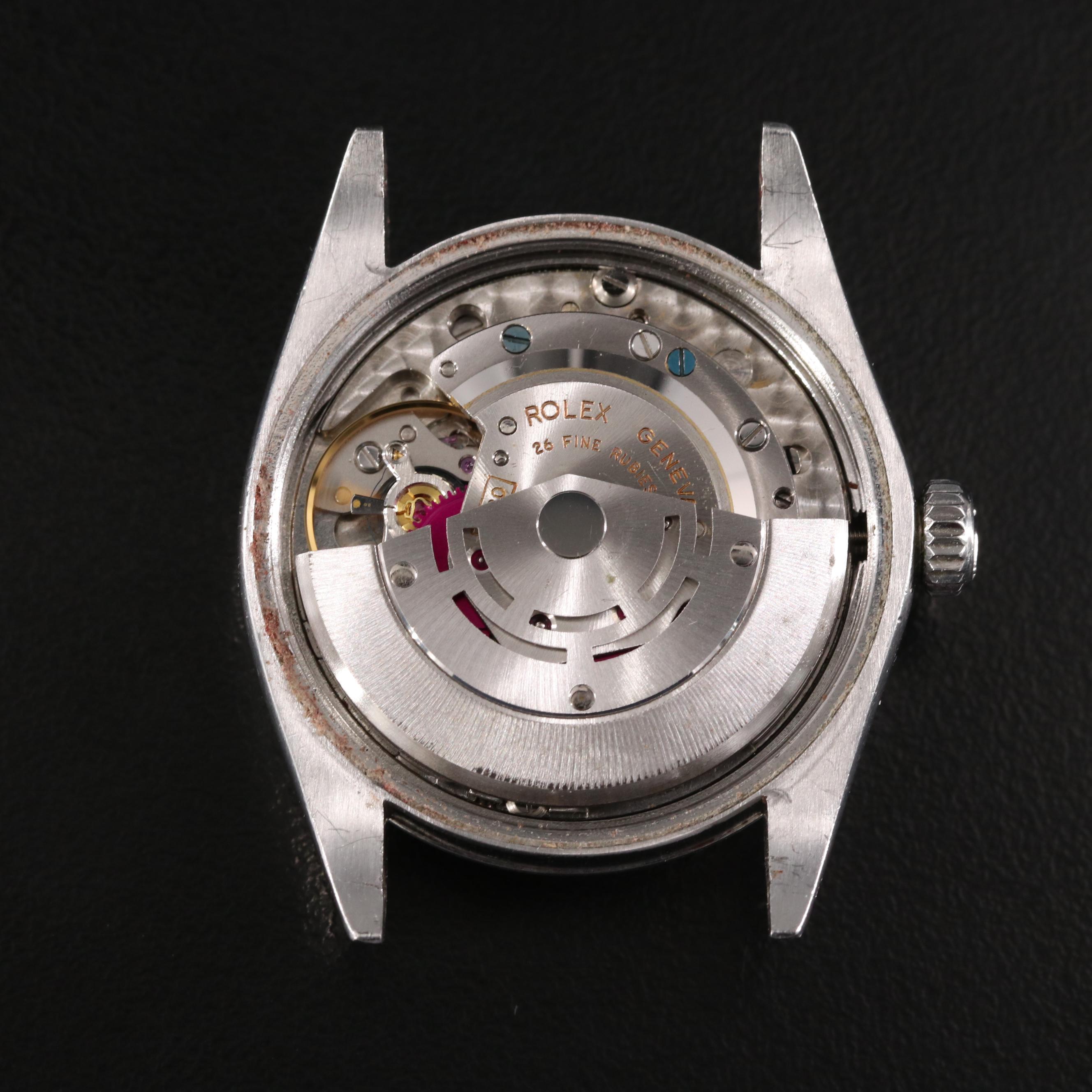 1972 Rolex Air-King Date Stainless Steel Watch