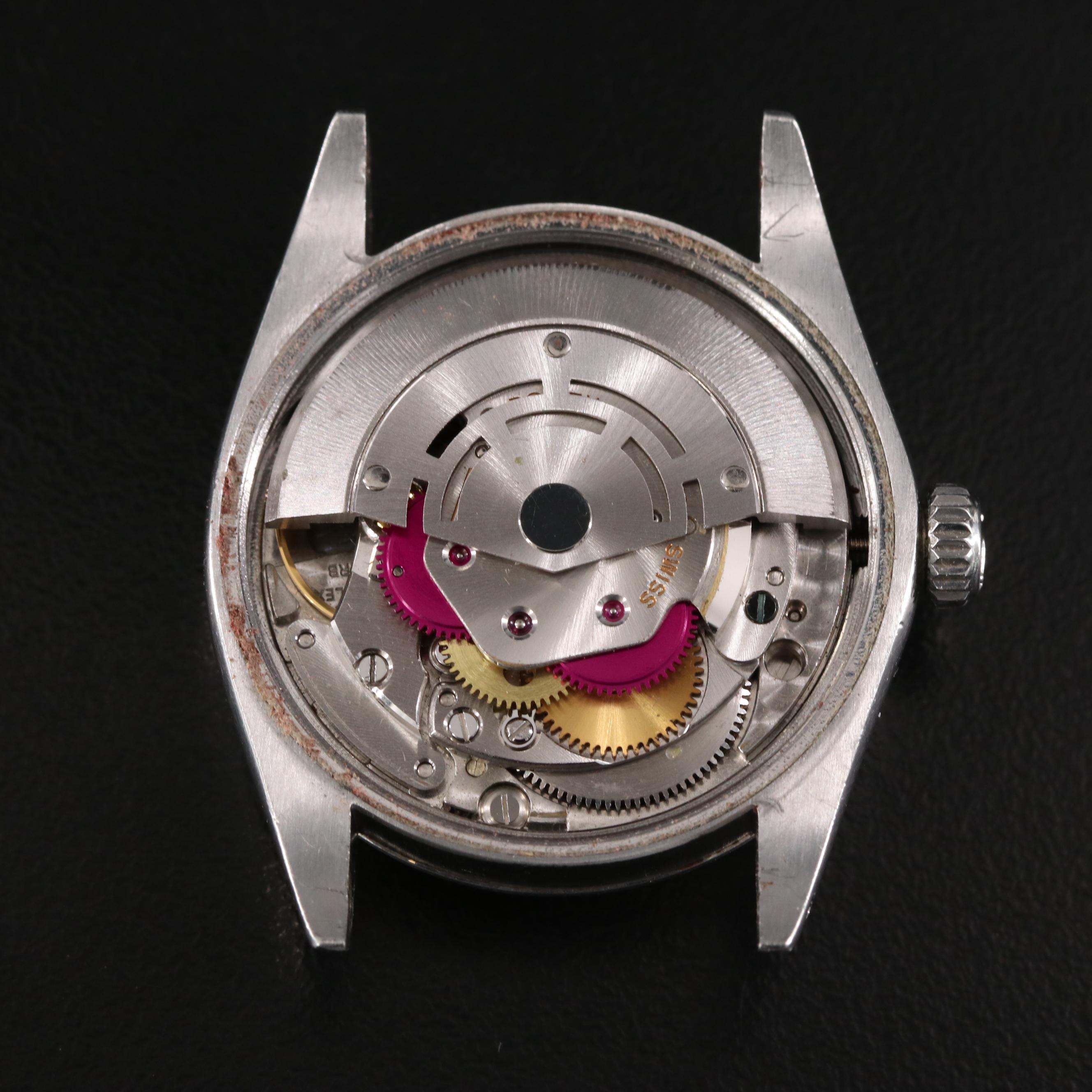 1972 Rolex Air-King Date Stainless Steel Watch