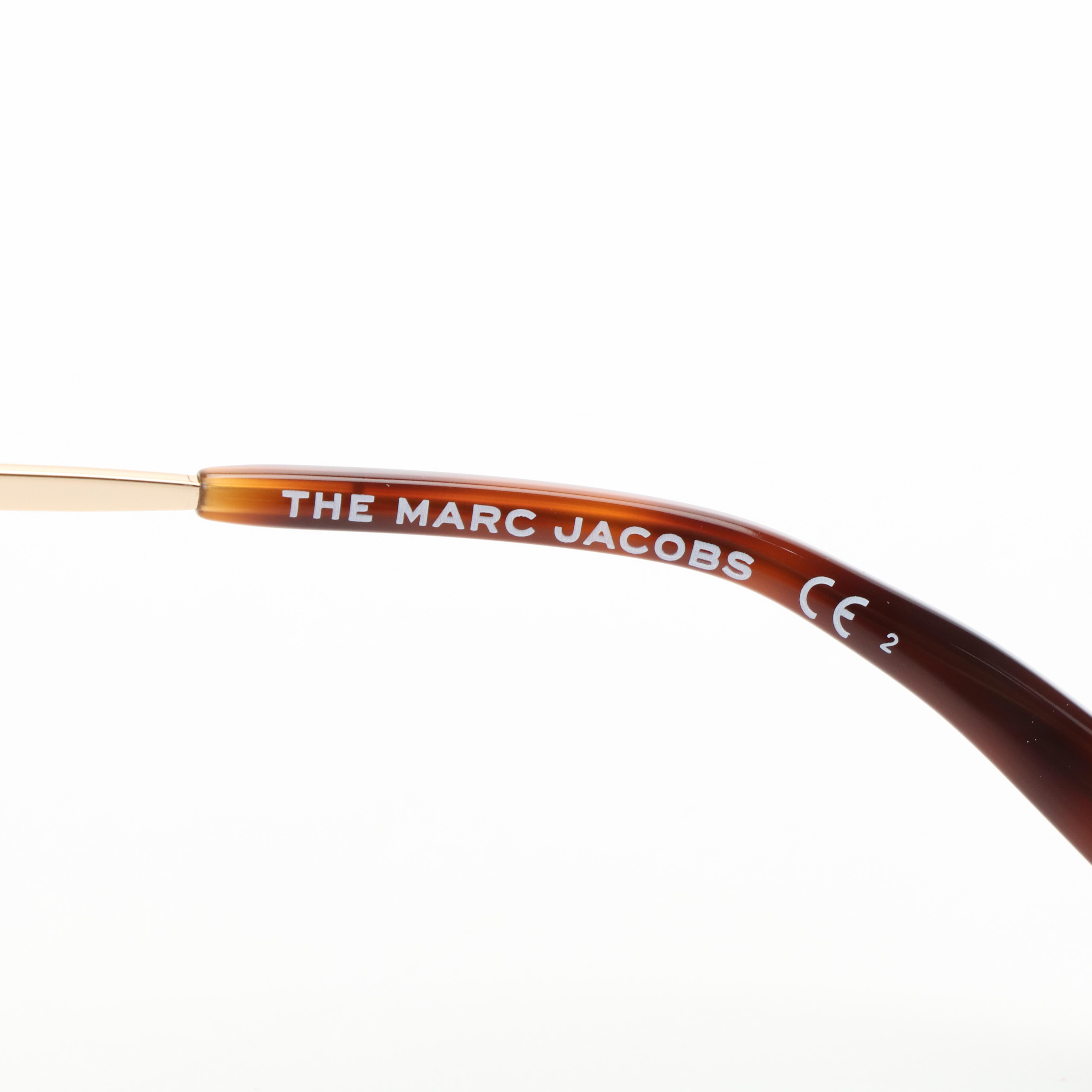 Marc Jacobs 580/S Tortoise Shell Square Sunglasses with Case