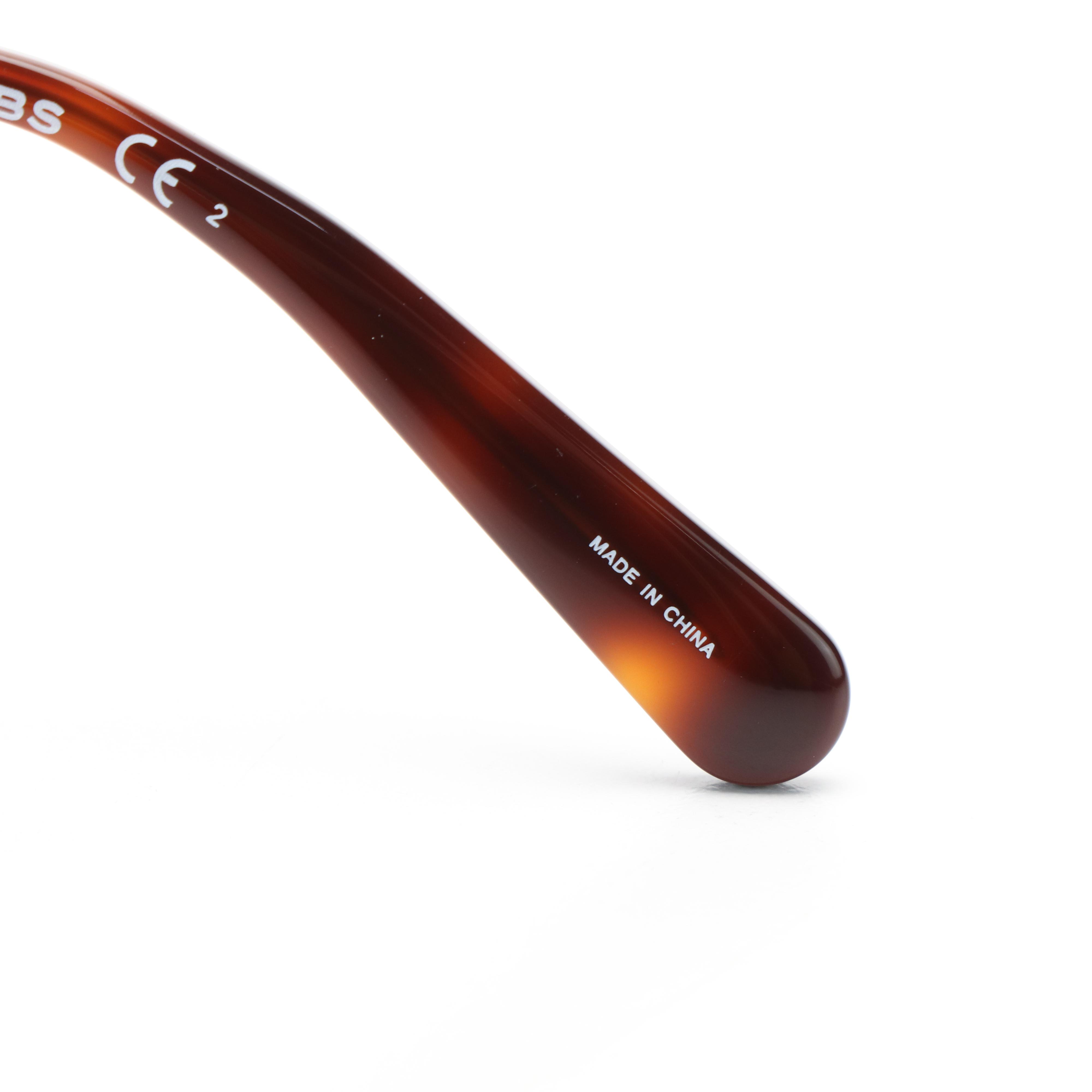 Marc Jacobs 580/S Tortoise Shell Square Sunglasses with Case