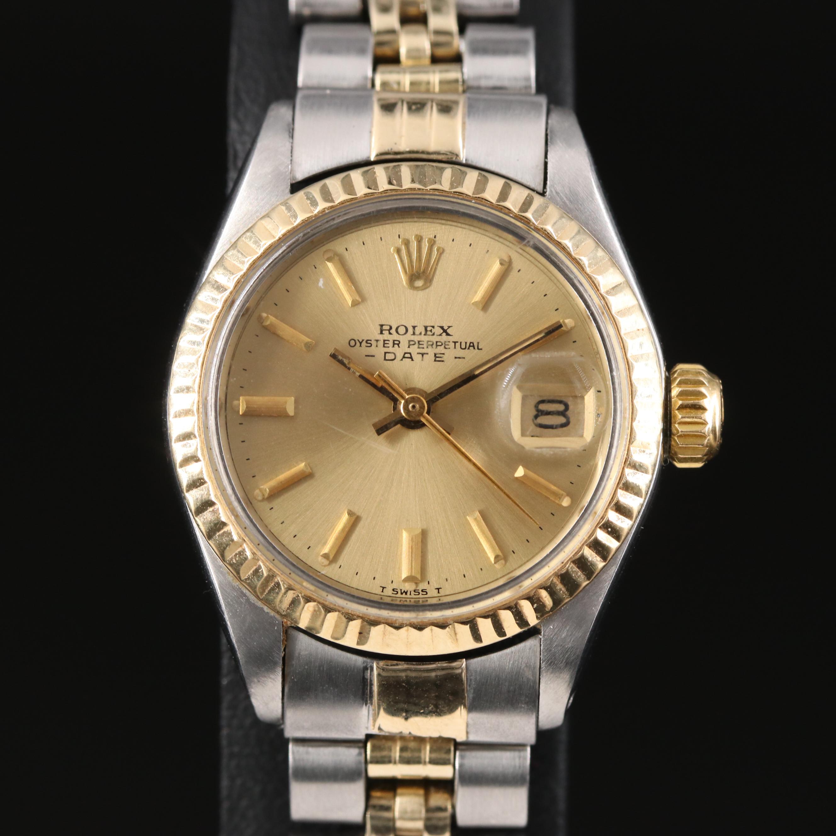 1972 Rolex Two-Tone Date Watch