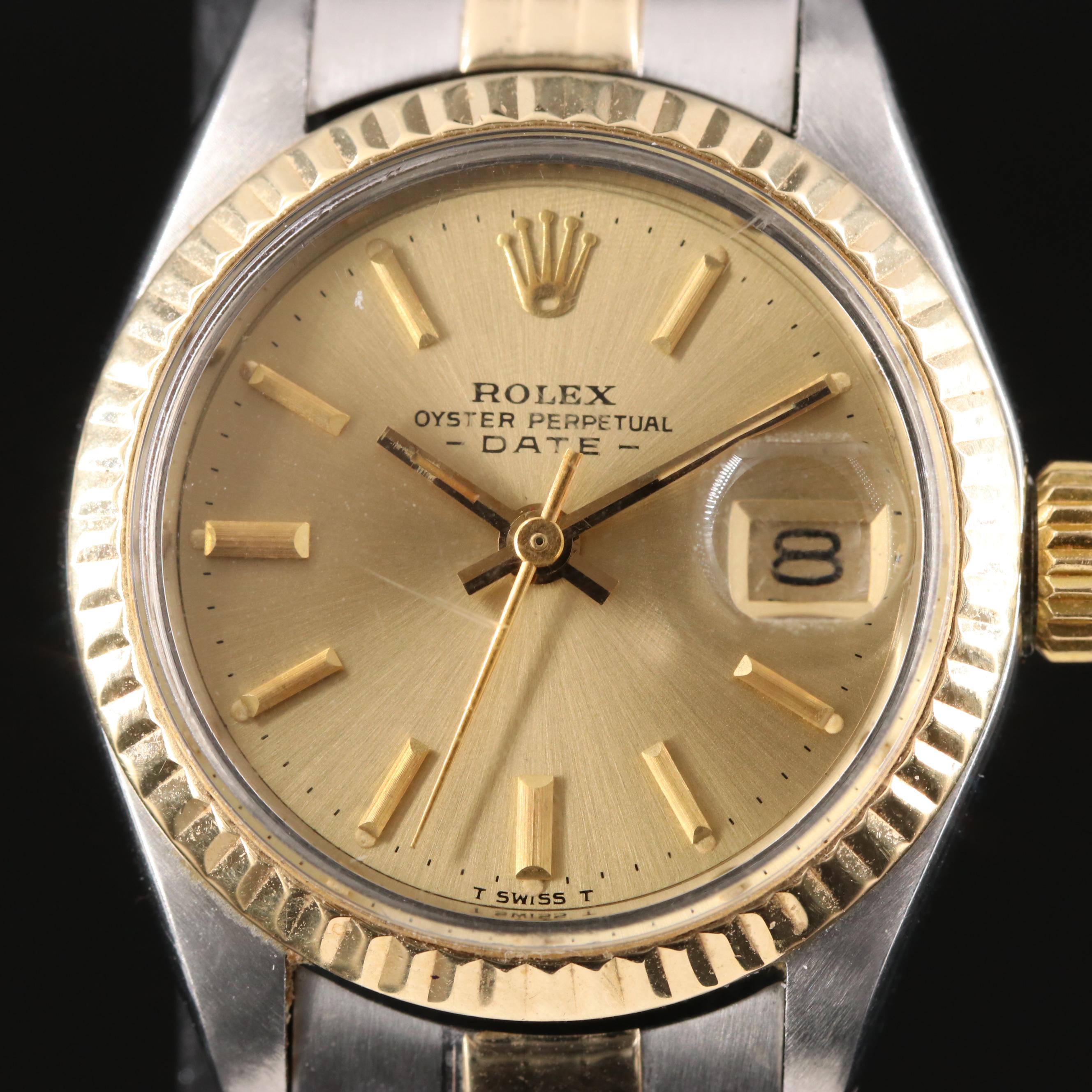 1972 Rolex Two-Tone Date Watch