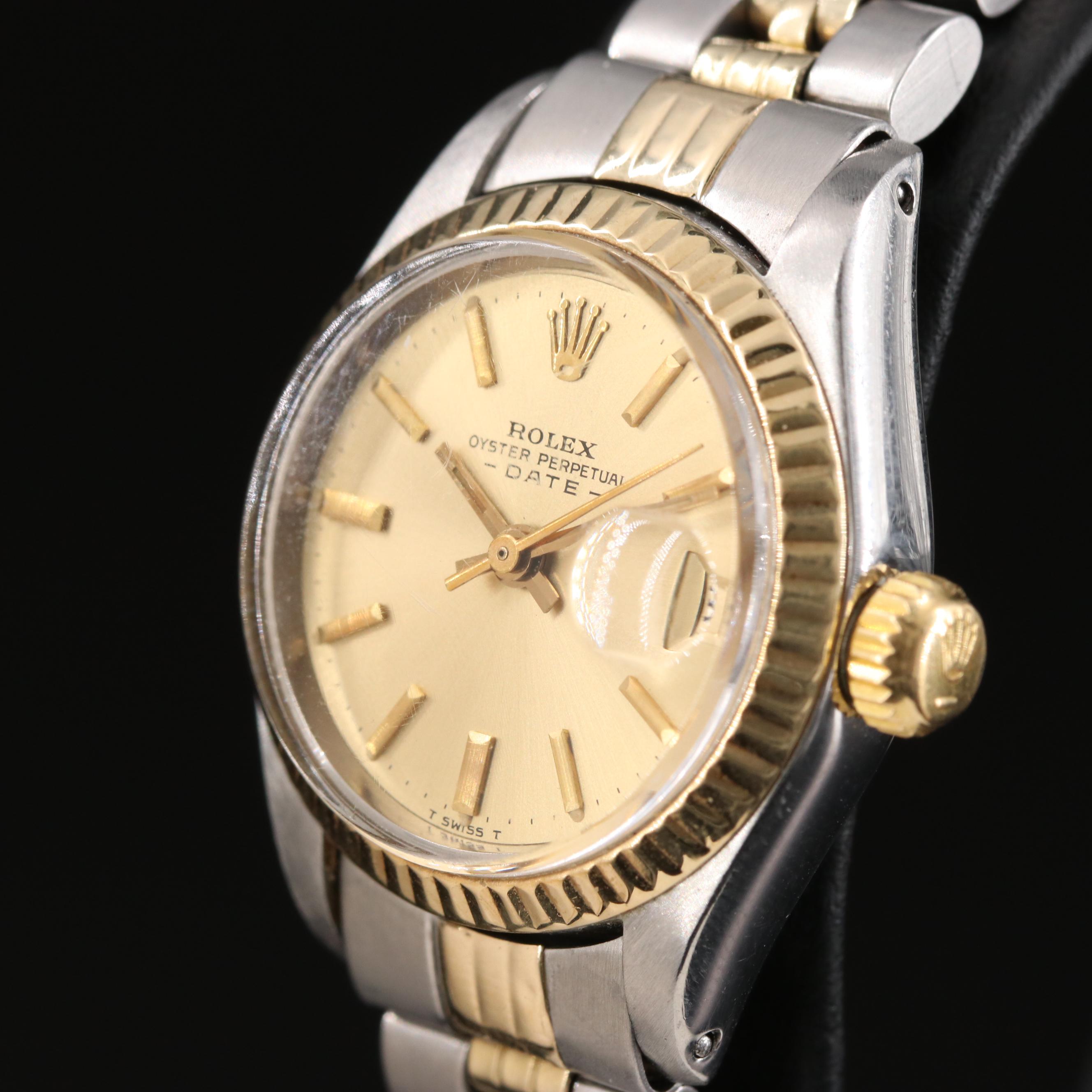 1972 Rolex Two-Tone Date Watch