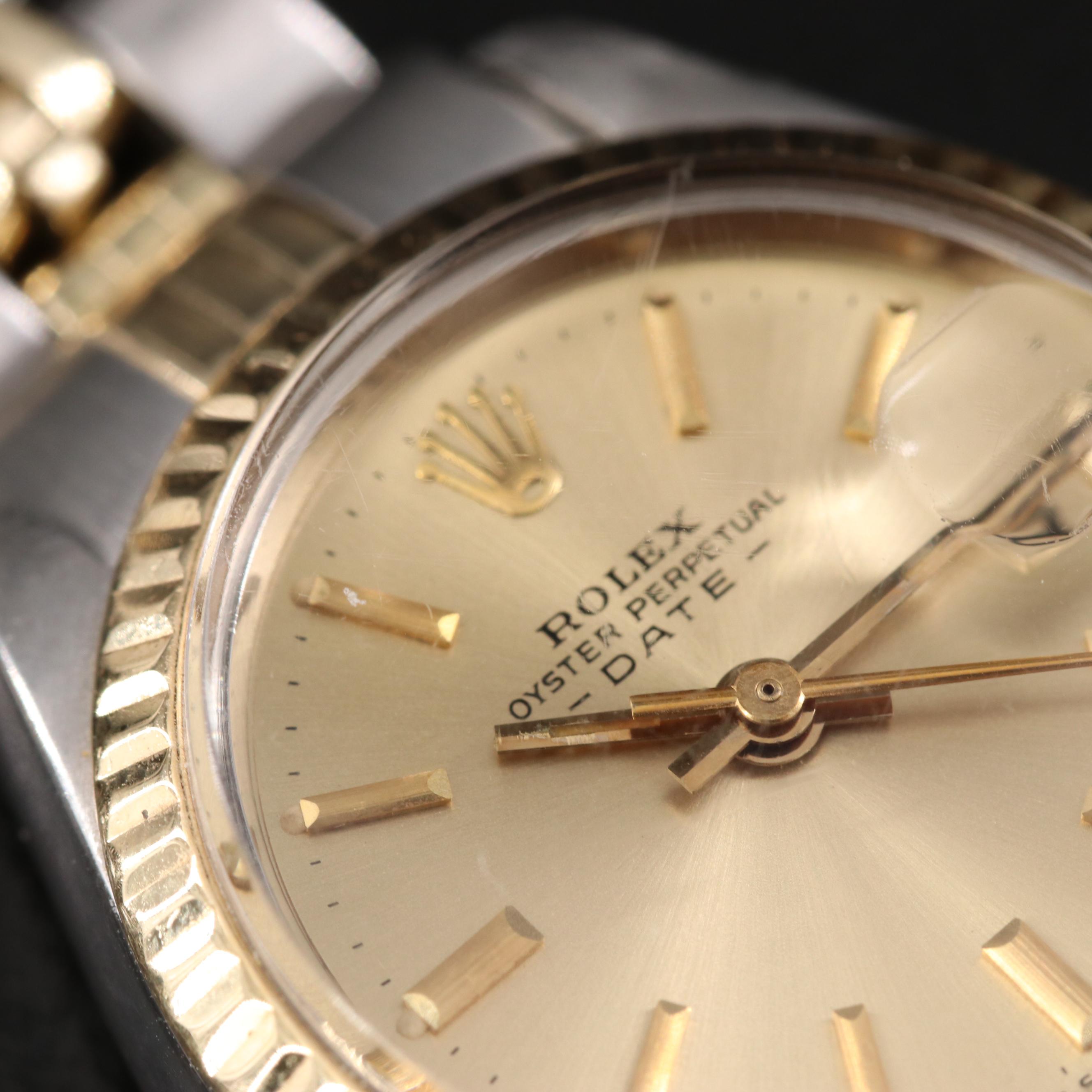 1972 Rolex Two-Tone Date Watch