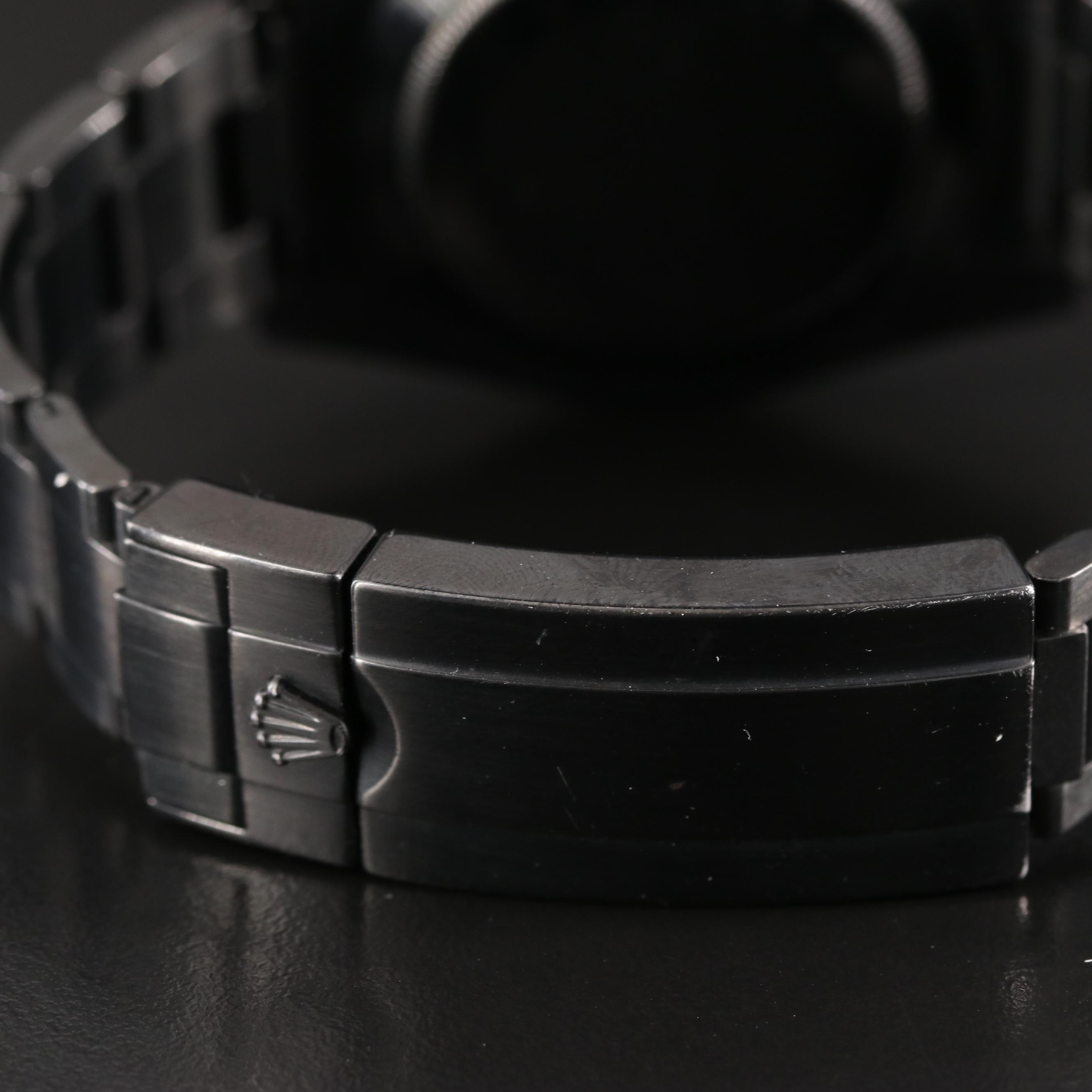 Rolex Submariner Custom Coated DLC-PVD, Ceramic Bezel Watch