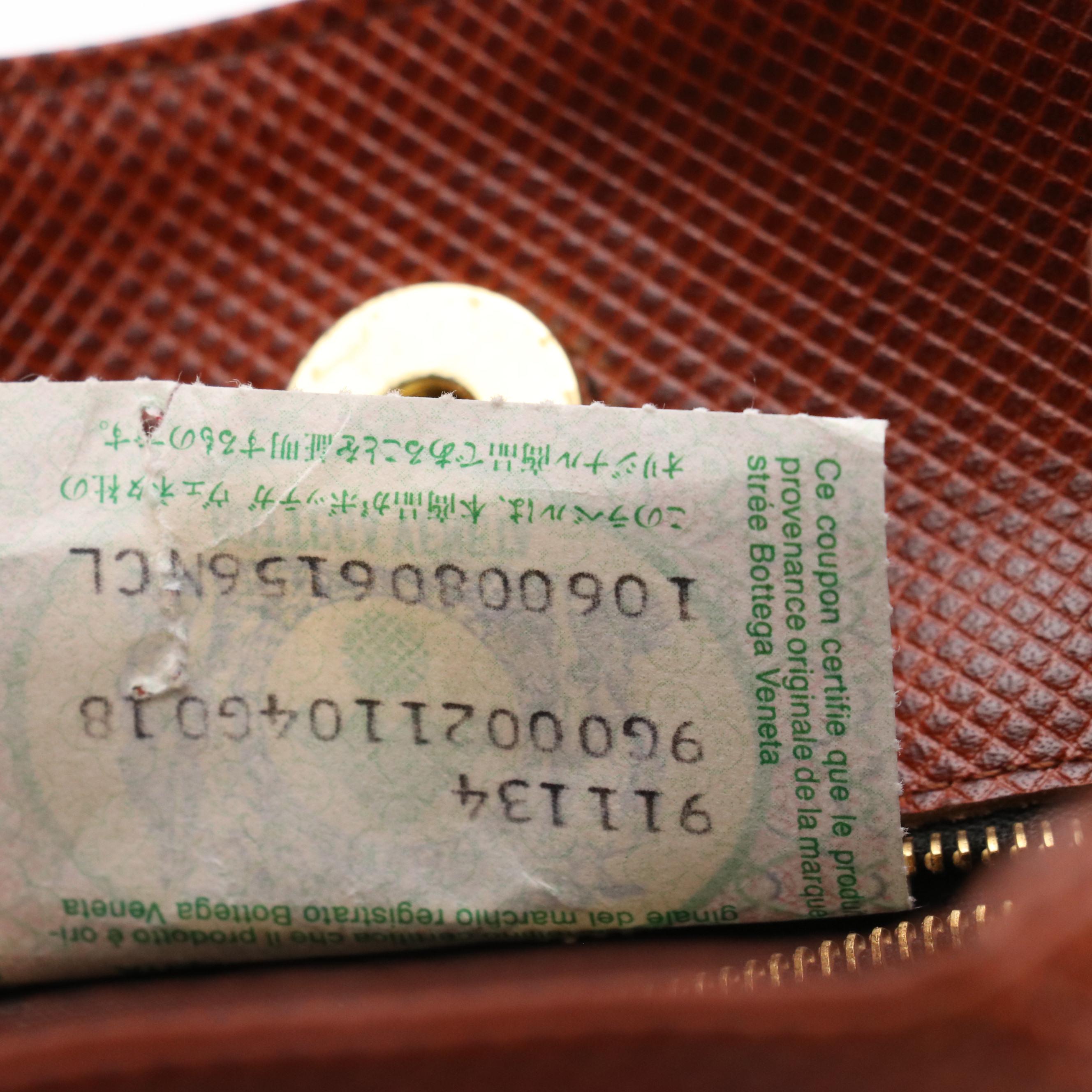 Bottega Veneta Marco Polo Shoulder Bag in Black Rubberized Canvas and Leather