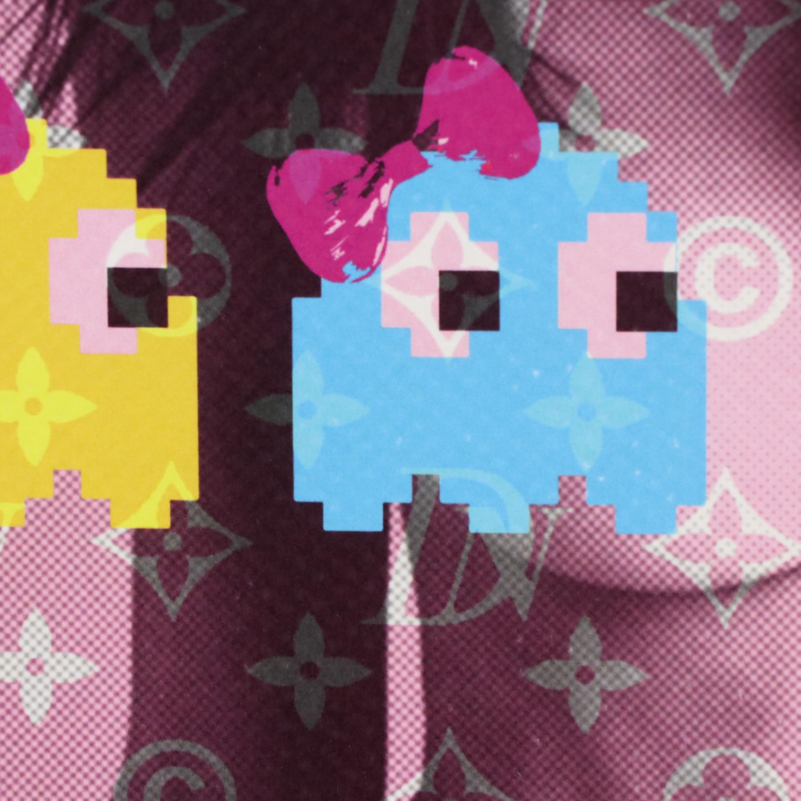 Death NYC Digital Print of Louis Vuitton x Pac Man, 2020