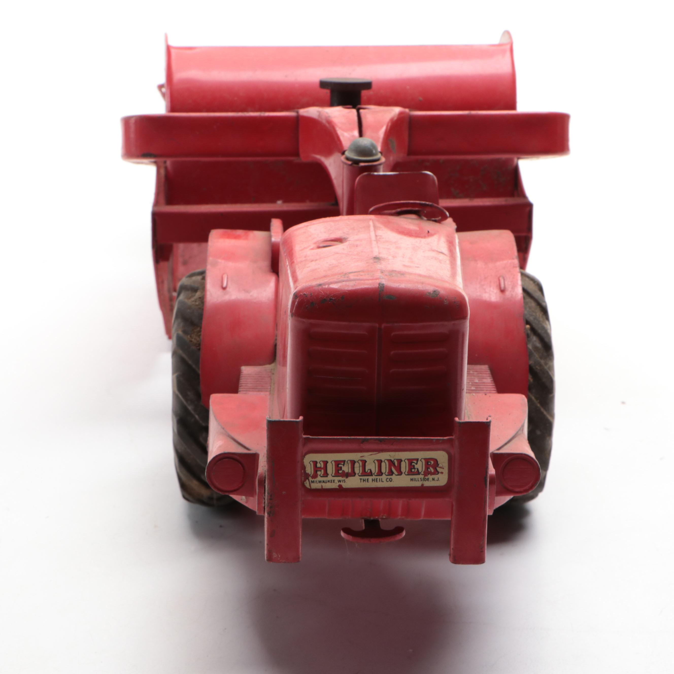 Doepke Model Toys "Heiliner" Pressed Steel Bottom Scraper Toy, Mid-20th Century