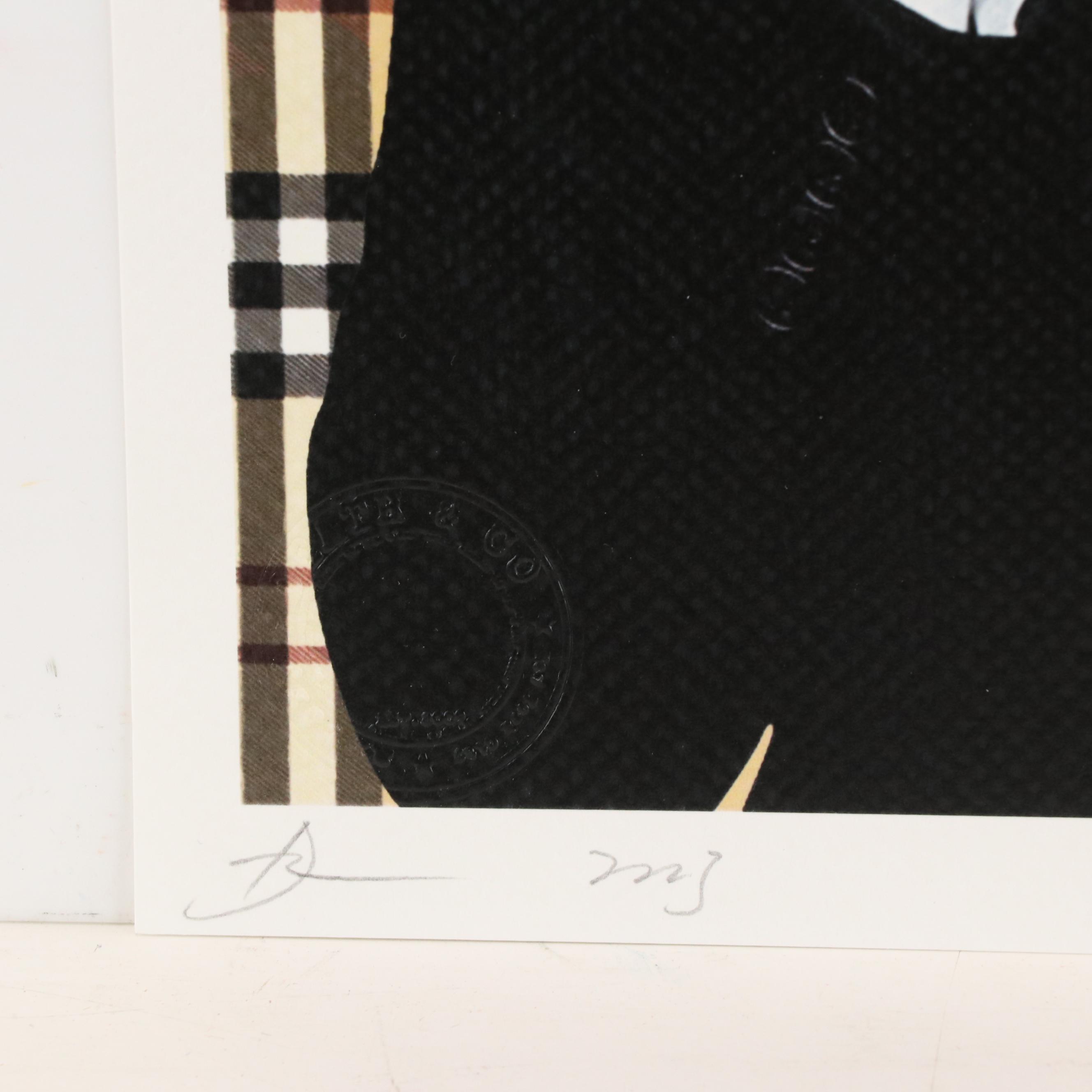 Death NYC Digital Print of Chanel x David Beckham, 2023