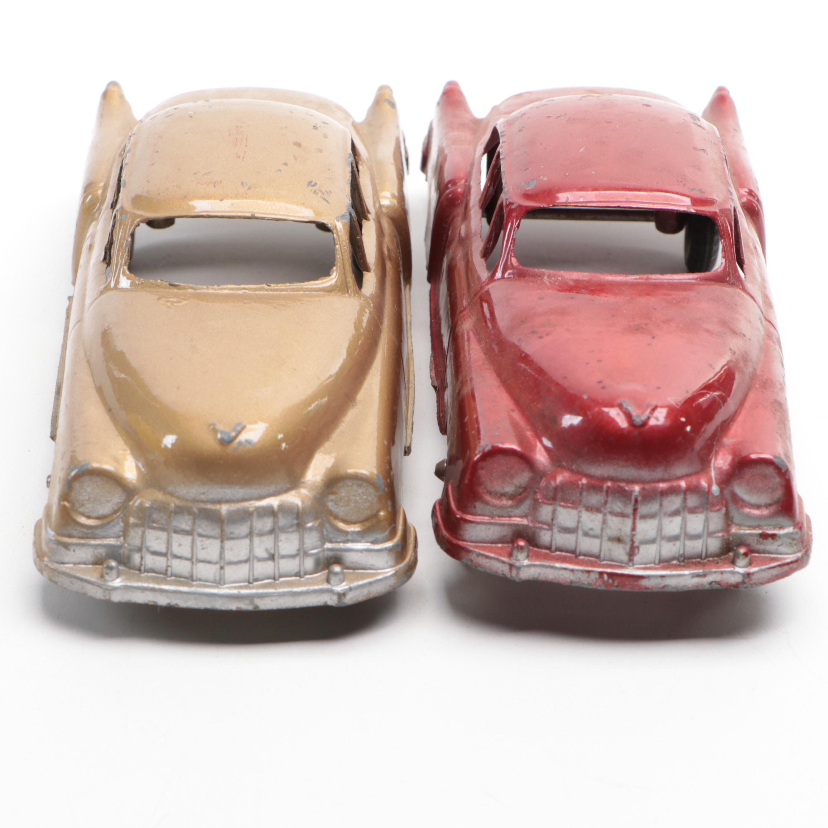 Structo "Auto Haulaway" Pressed Steel Toy Truck, Mid-20th Century