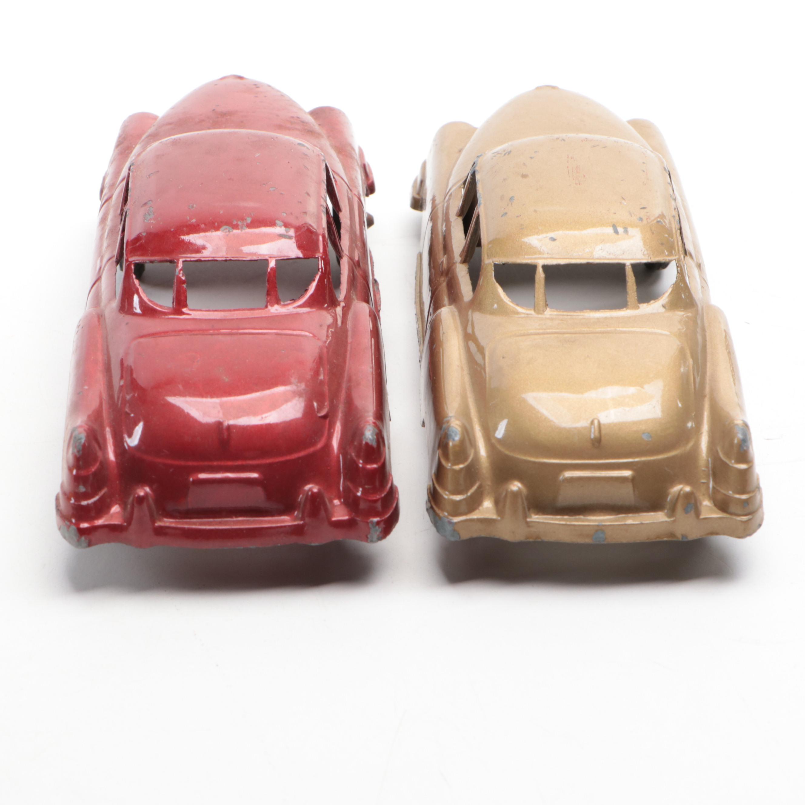 Structo "Auto Haulaway" Pressed Steel Toy Truck, Mid-20th Century