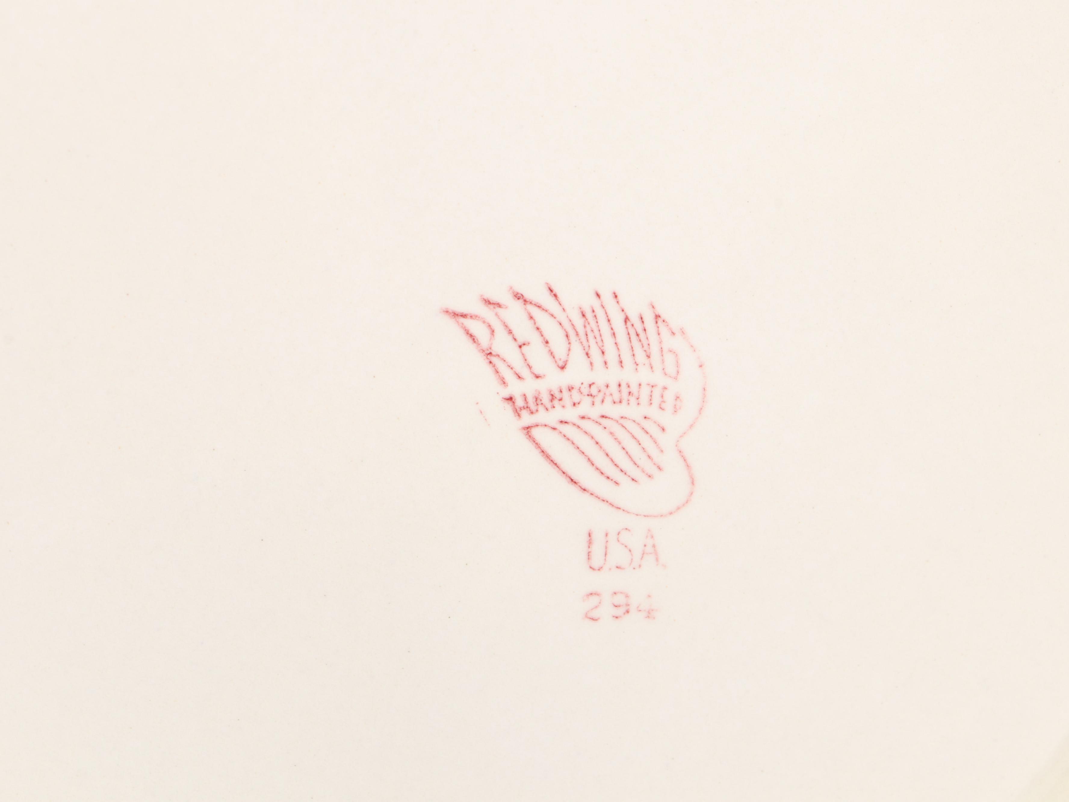 Red Wing Pottery "Capistrano" Stoneware Dinnerware, Mid-20th C.