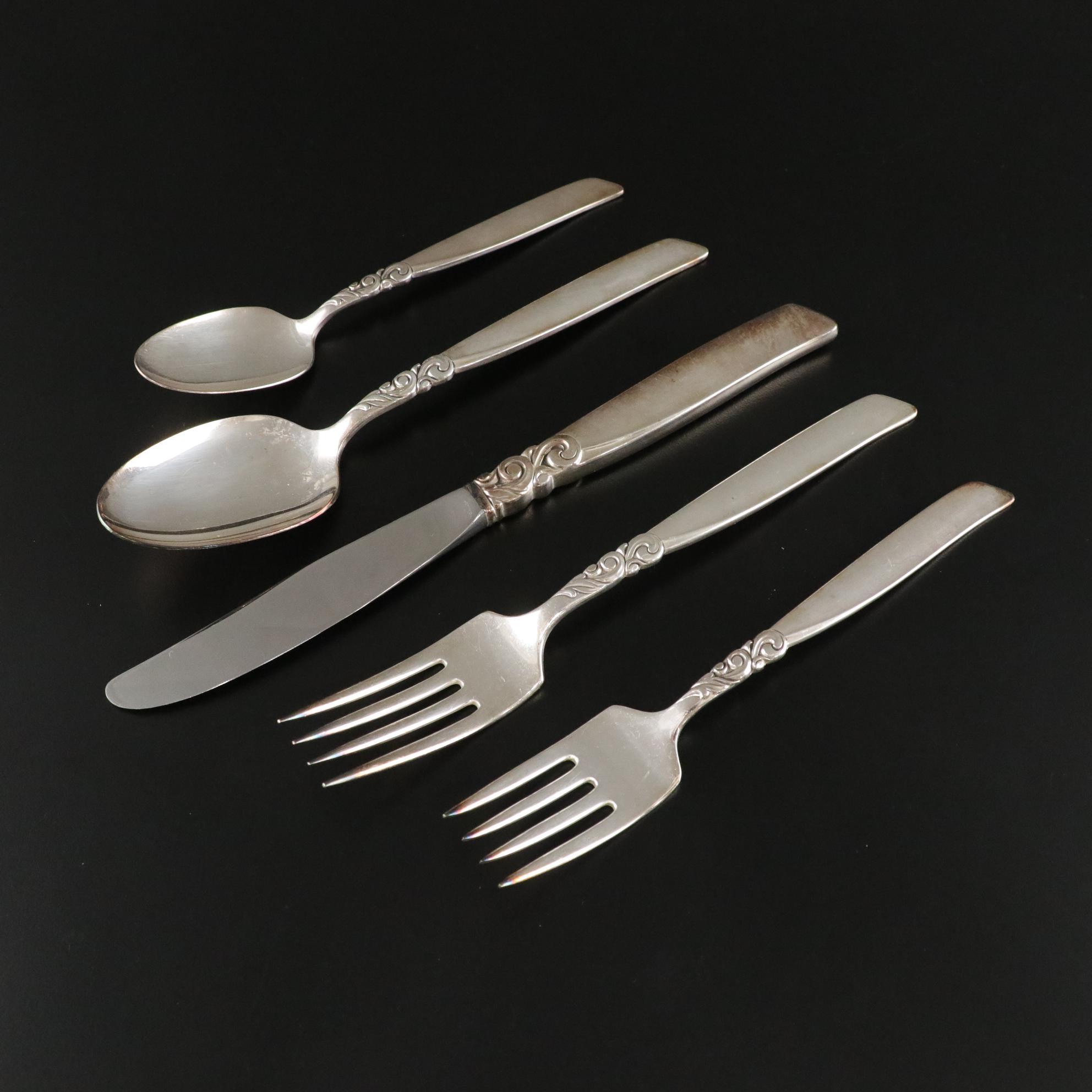 Oneida Community "South Seas" Silver Plate Flatware