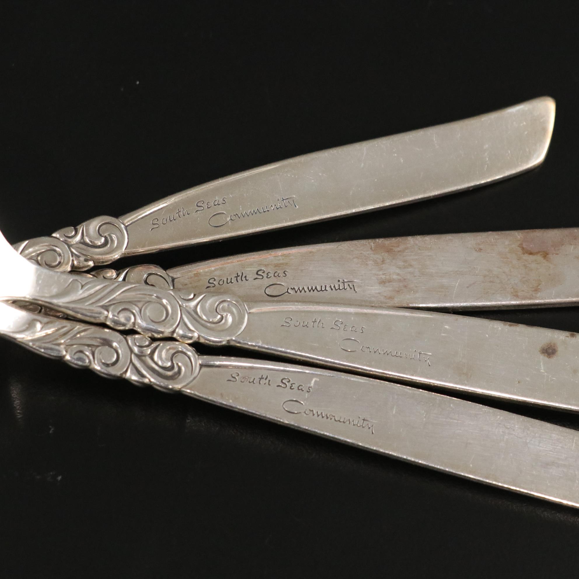 Oneida Community "South Seas" Silver Plate Flatware