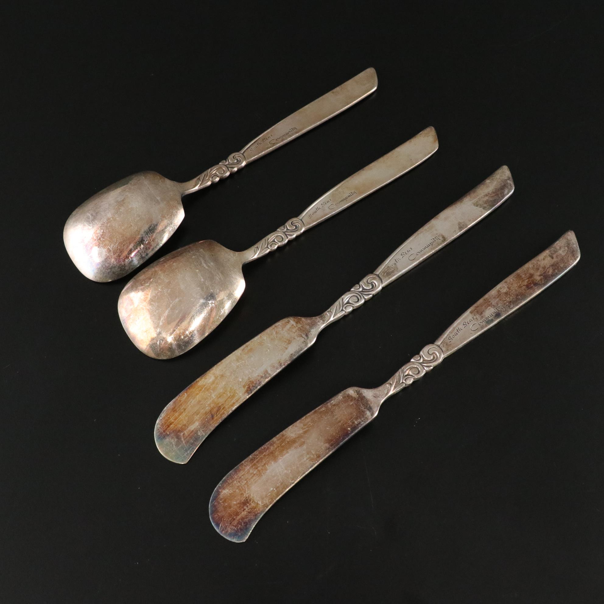Oneida Community "South Seas" Silver Plate Flatware
