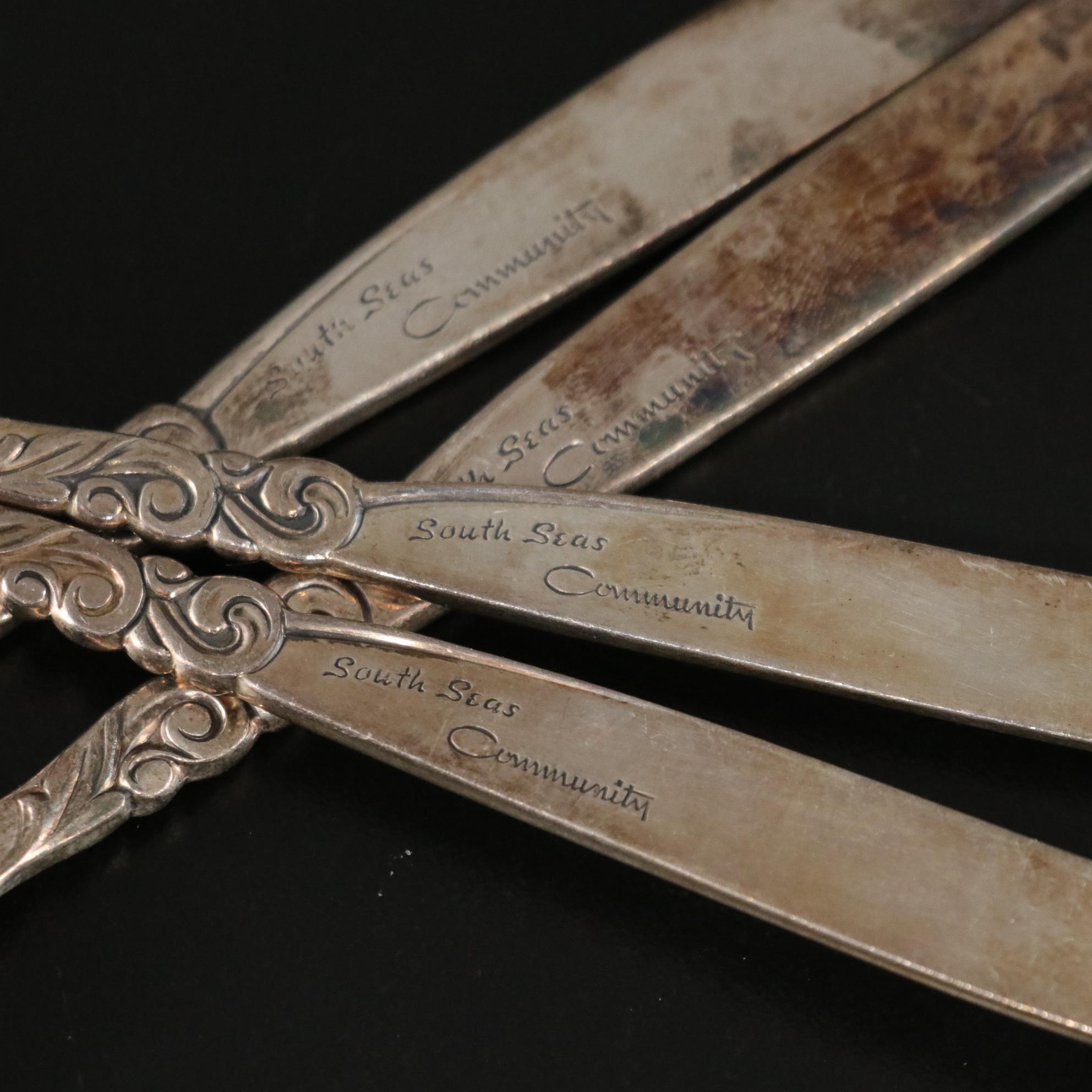 Oneida Community "South Seas" Silver Plate Flatware