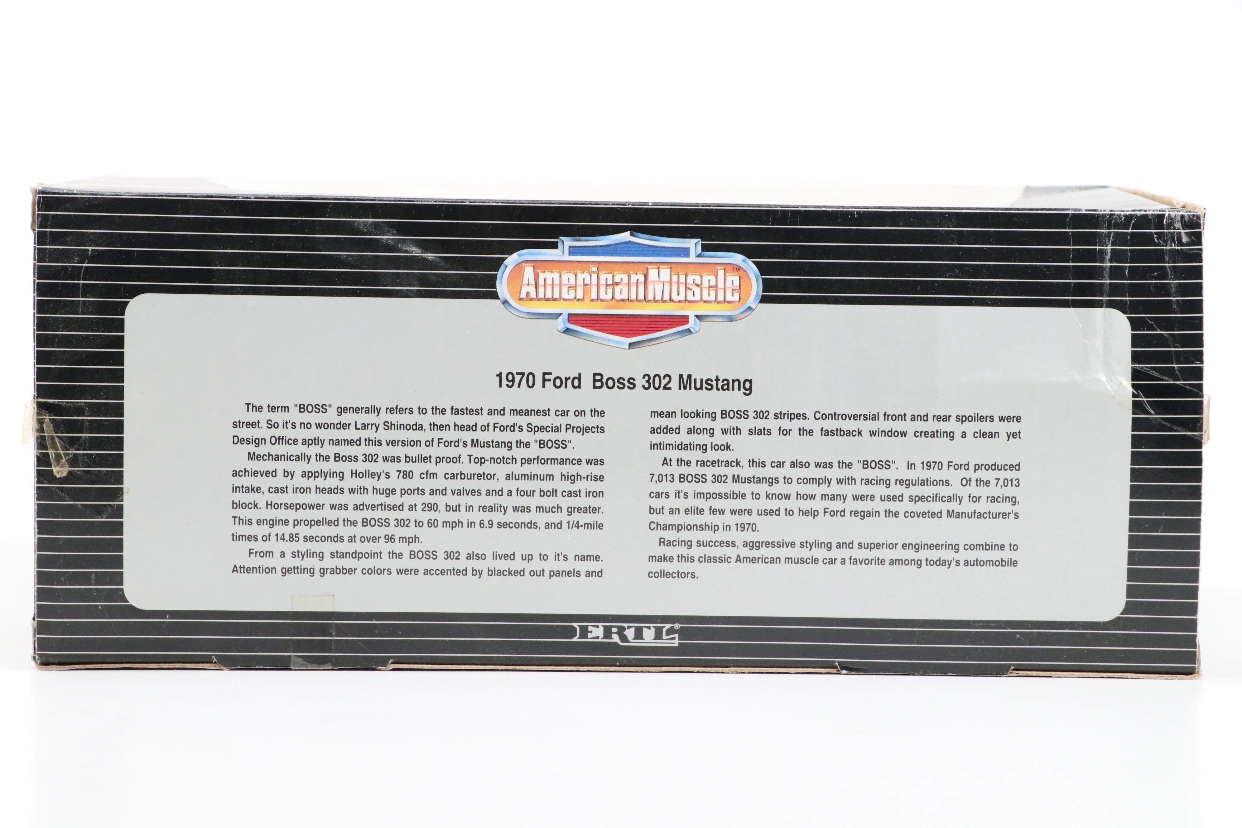 American Muscle Diecast Metal Ford Boss 302 Mustang and More Cars