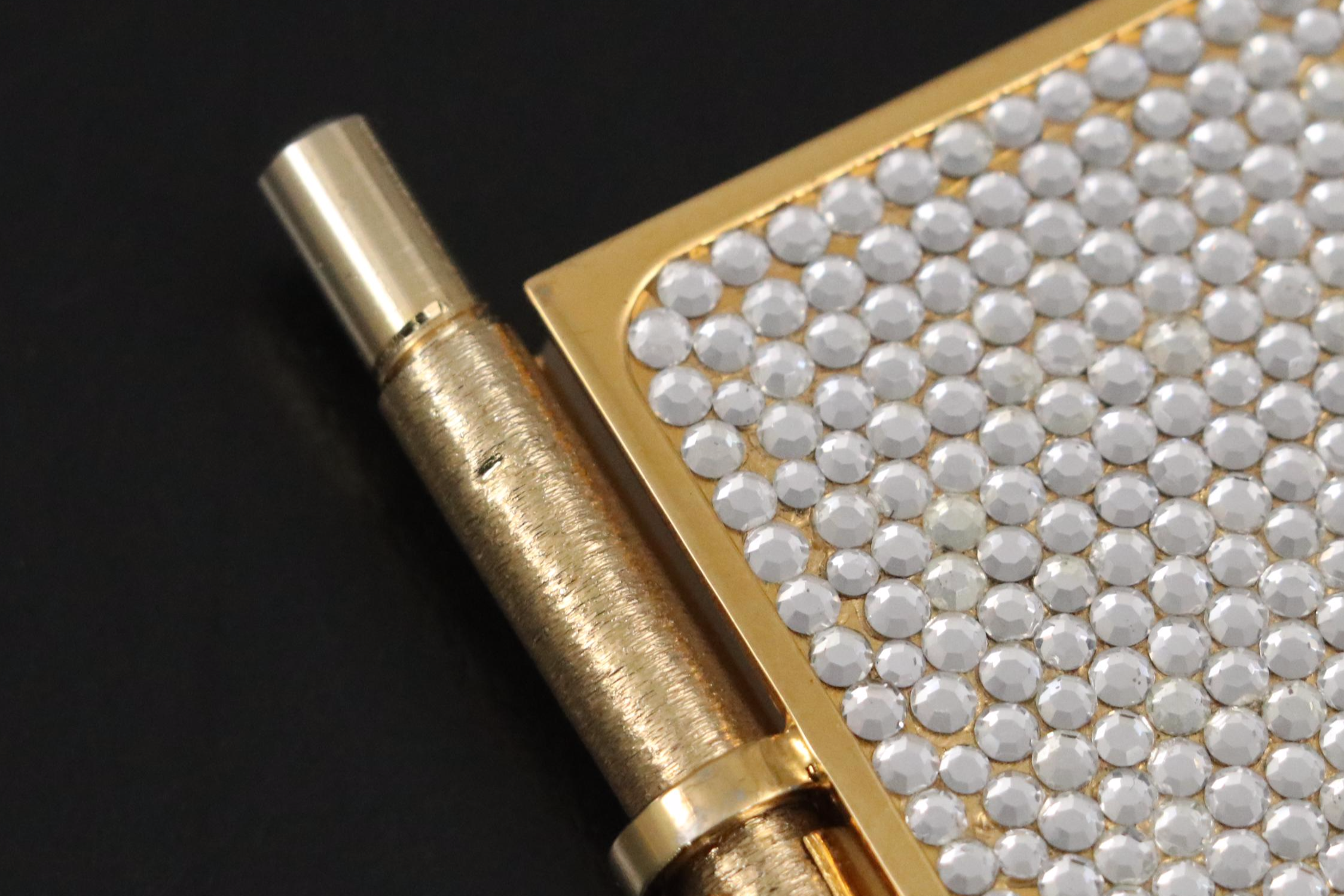 Judith Leiber Embellished Mini Notepad with Pen