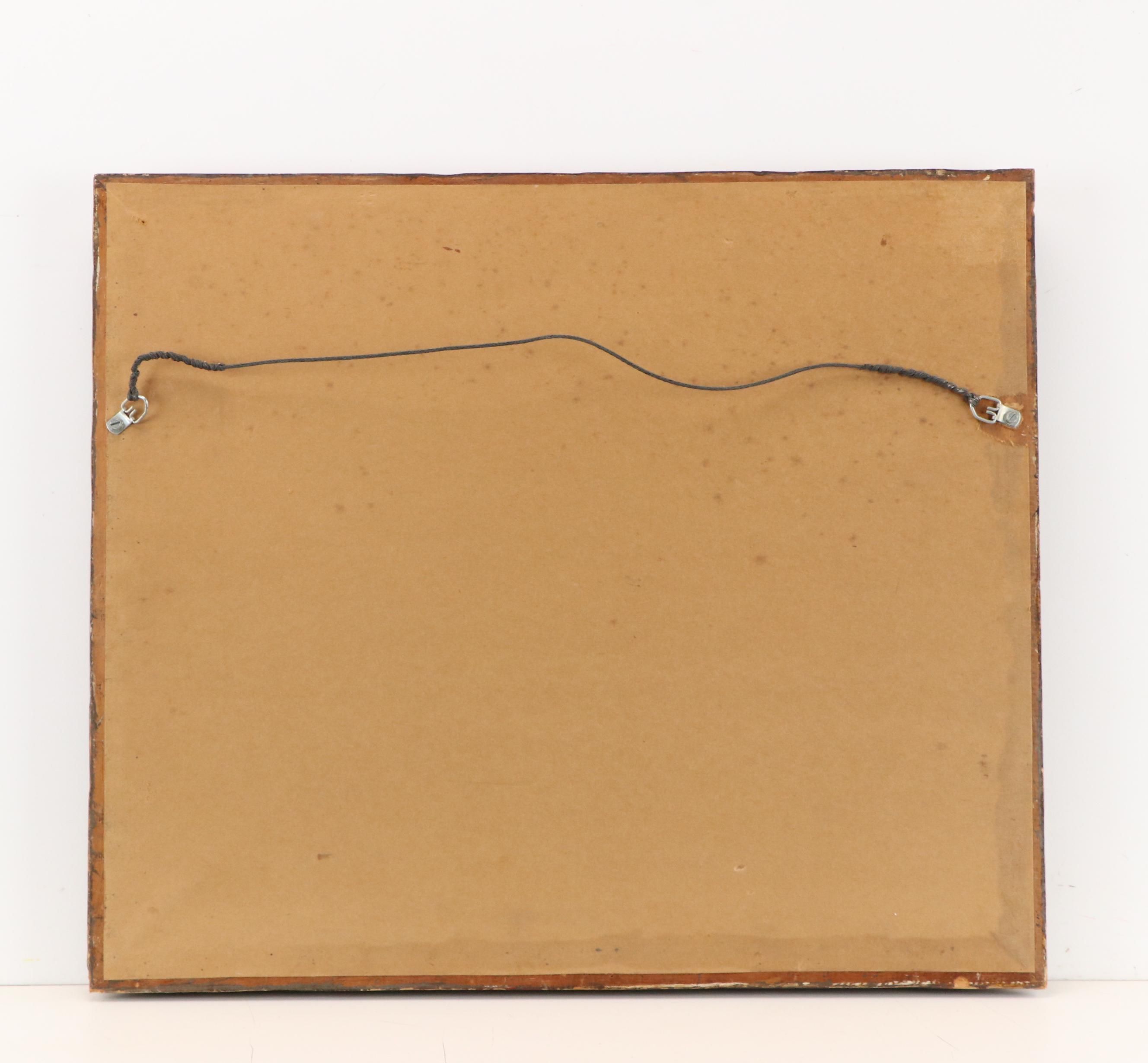 Pin-Up Style Oil Painting of Nude Woman, 20th Century