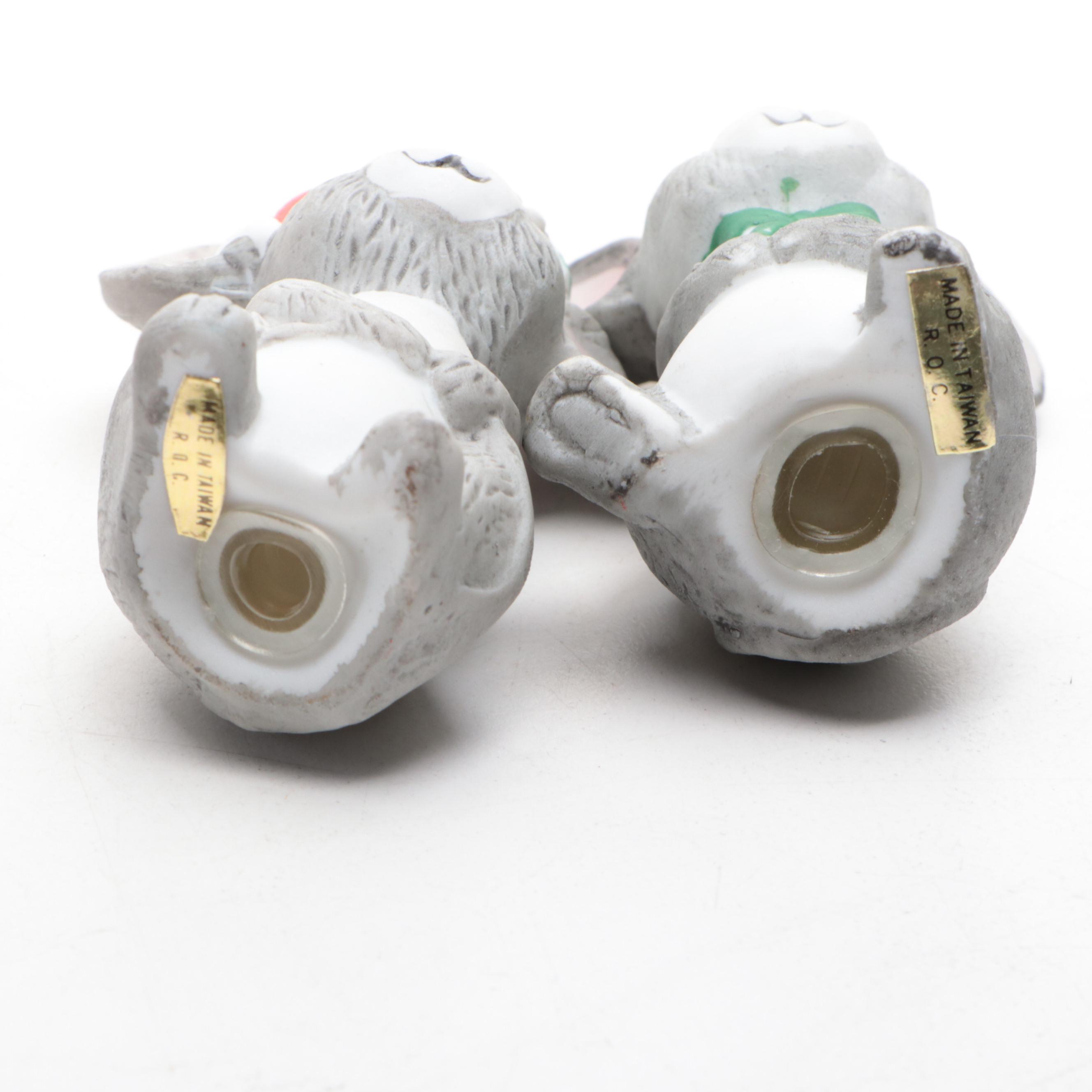 Napco, Norcrest and Other Japanese, Chinese Christmas Theme Shaker Sets