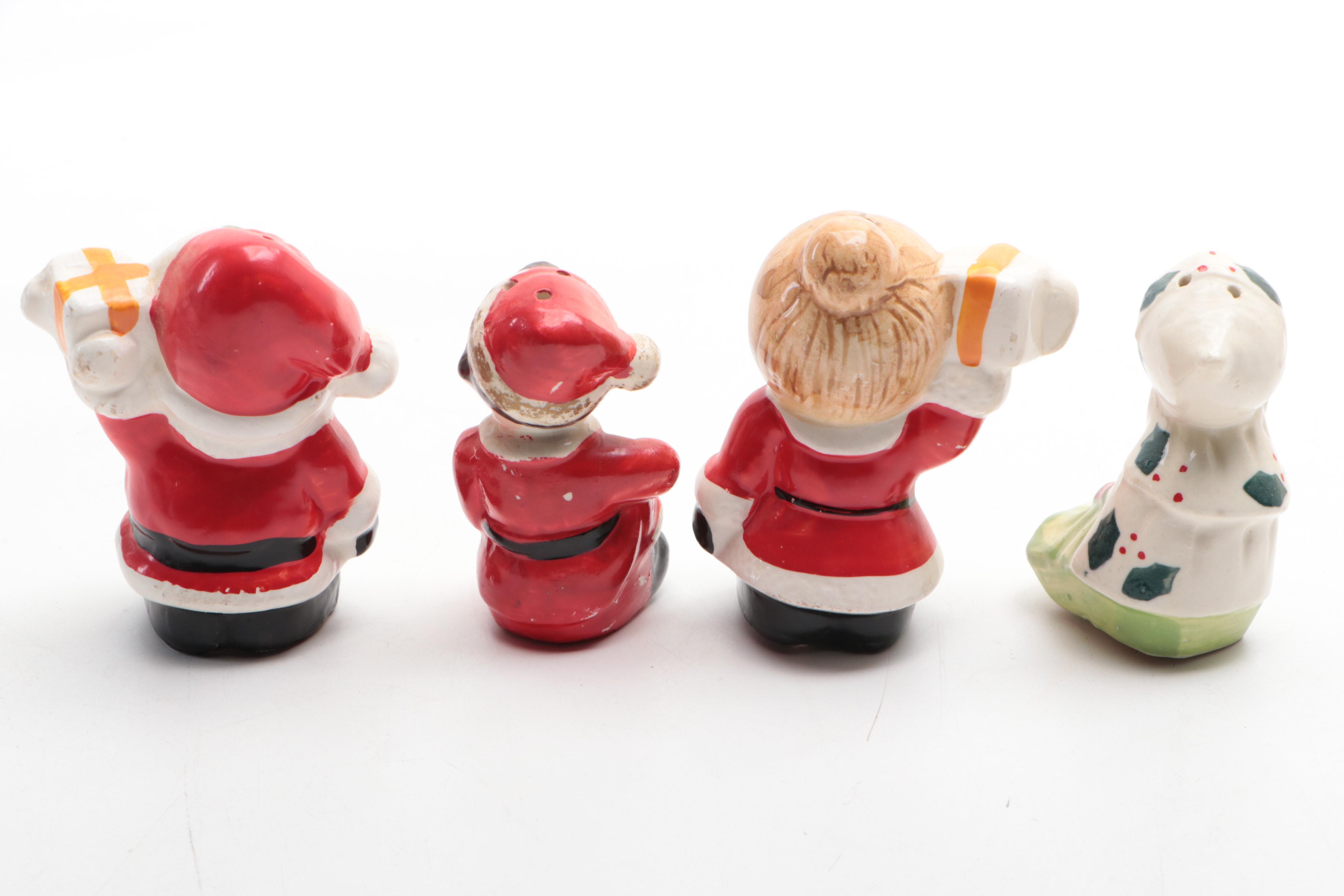 Napco, Norcrest and Other Japanese, Chinese Christmas Theme Shaker Sets