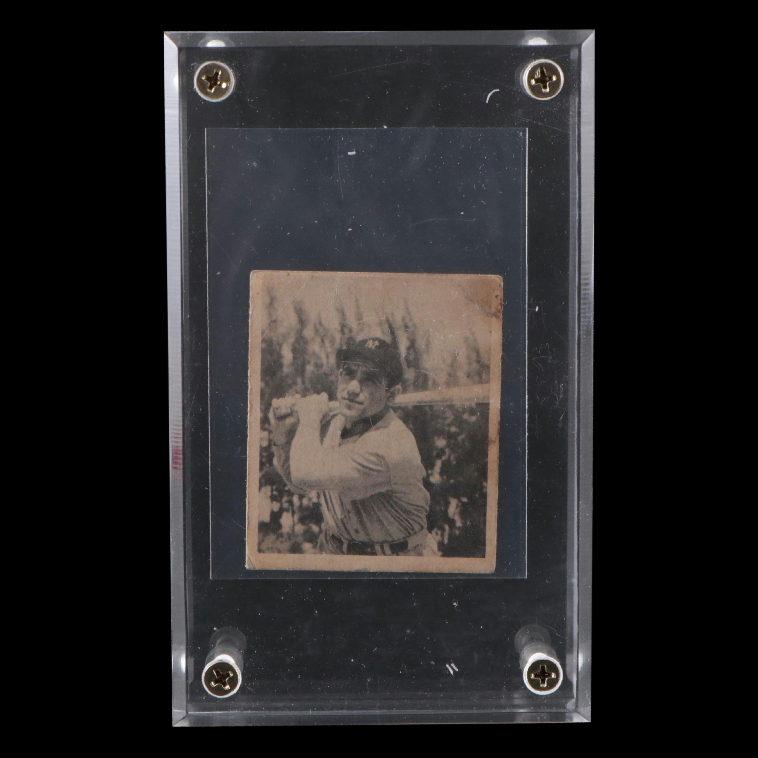 1948 Bowman Yogi Berra New York Yankees Rookie Baseball Card