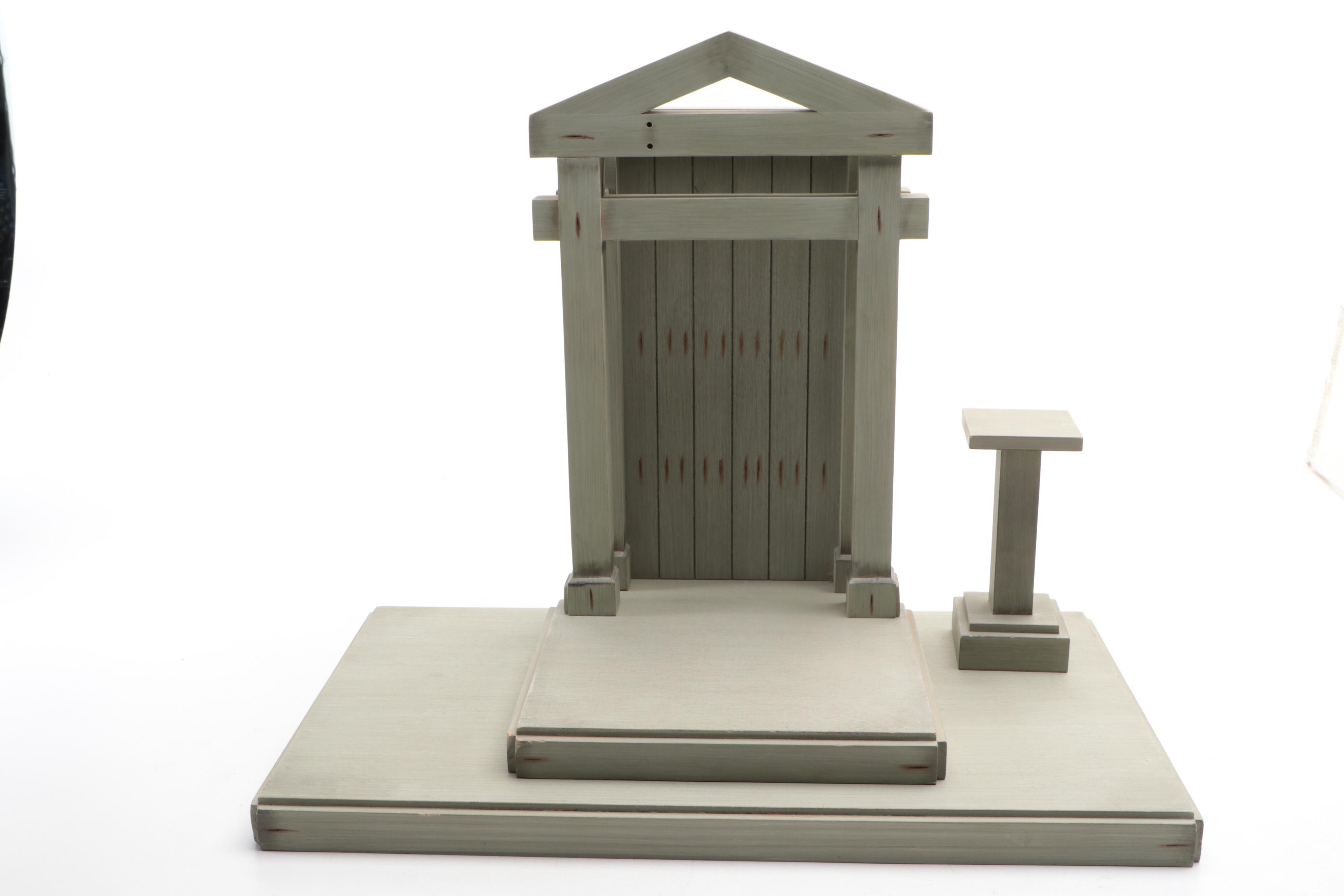 Willow Tree Crèche with Nativity and Other Figurines, 21st Century