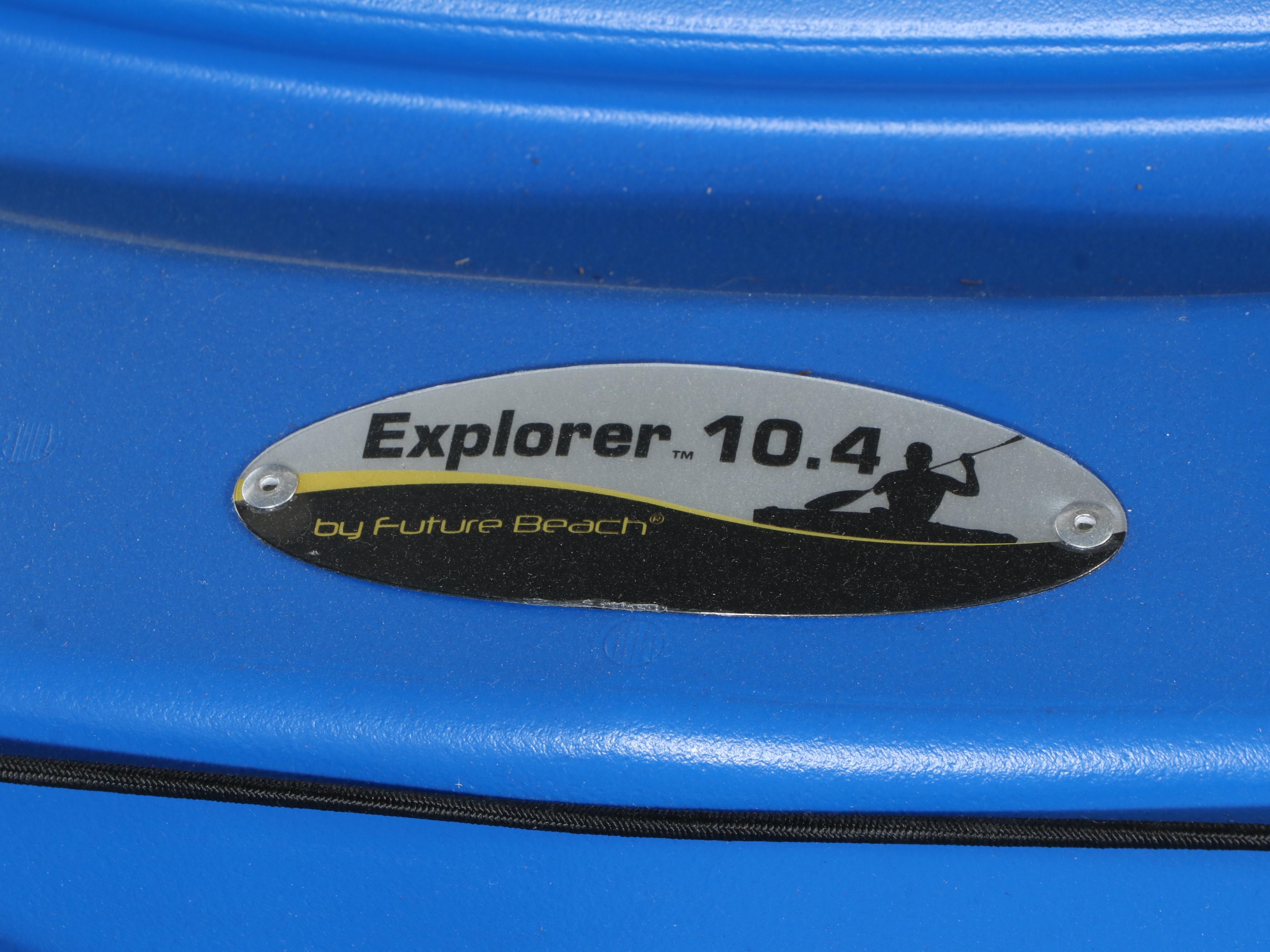 Future Beach Explorer 10.4 Kayak in Blue