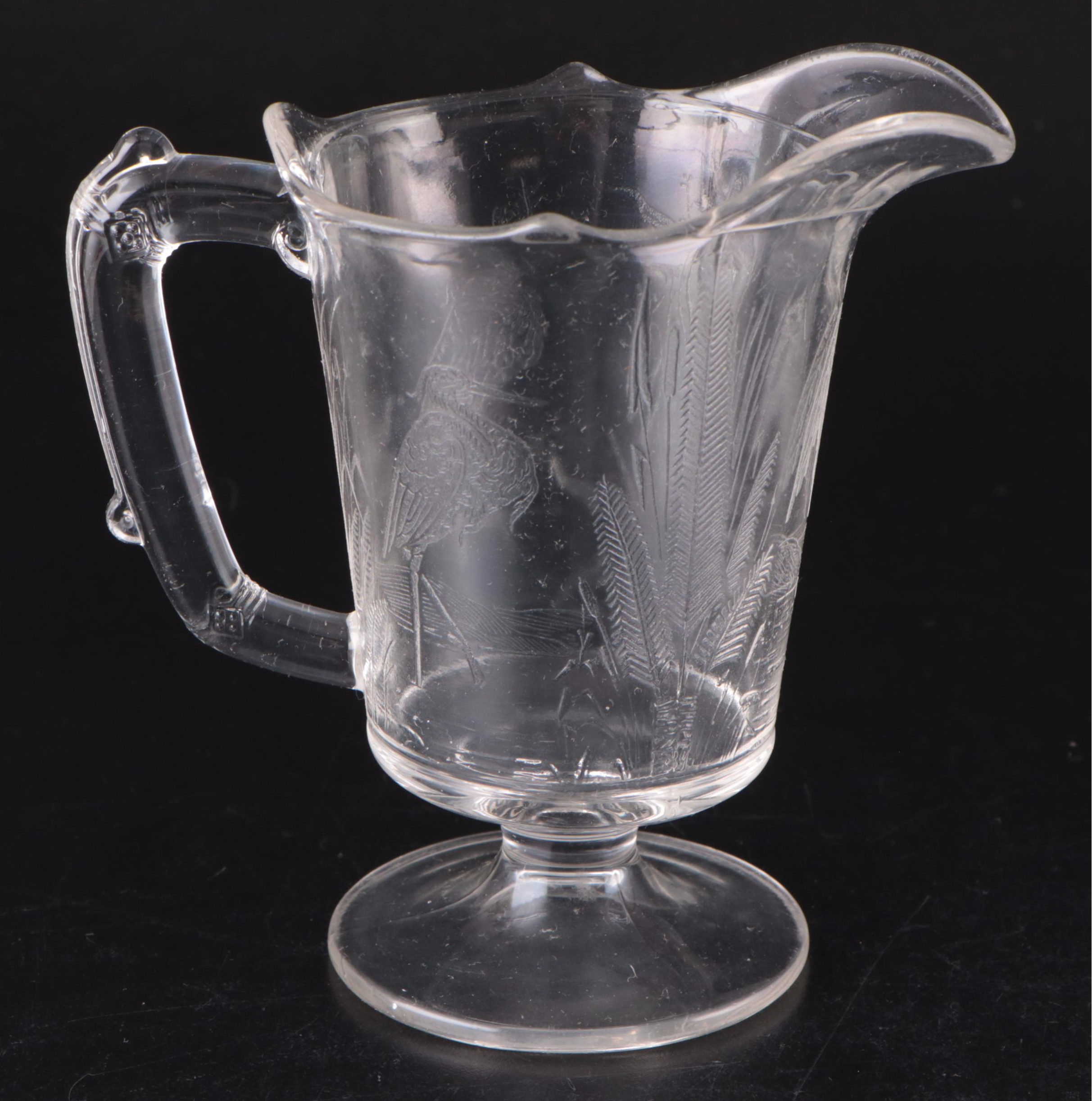 Fenton and Kemple Milk Glass Water Goblets with More Table Accessories