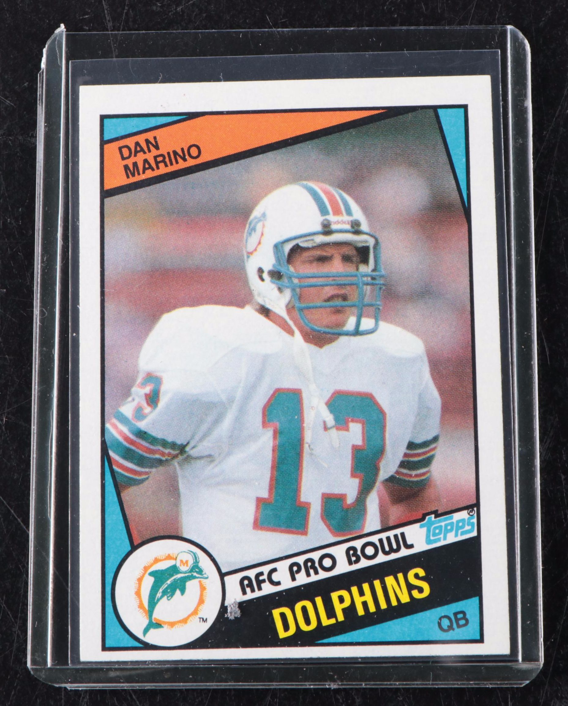 1984 Topps Dan Marino and 1989 Score Troy Aikman Rookie Football Cards