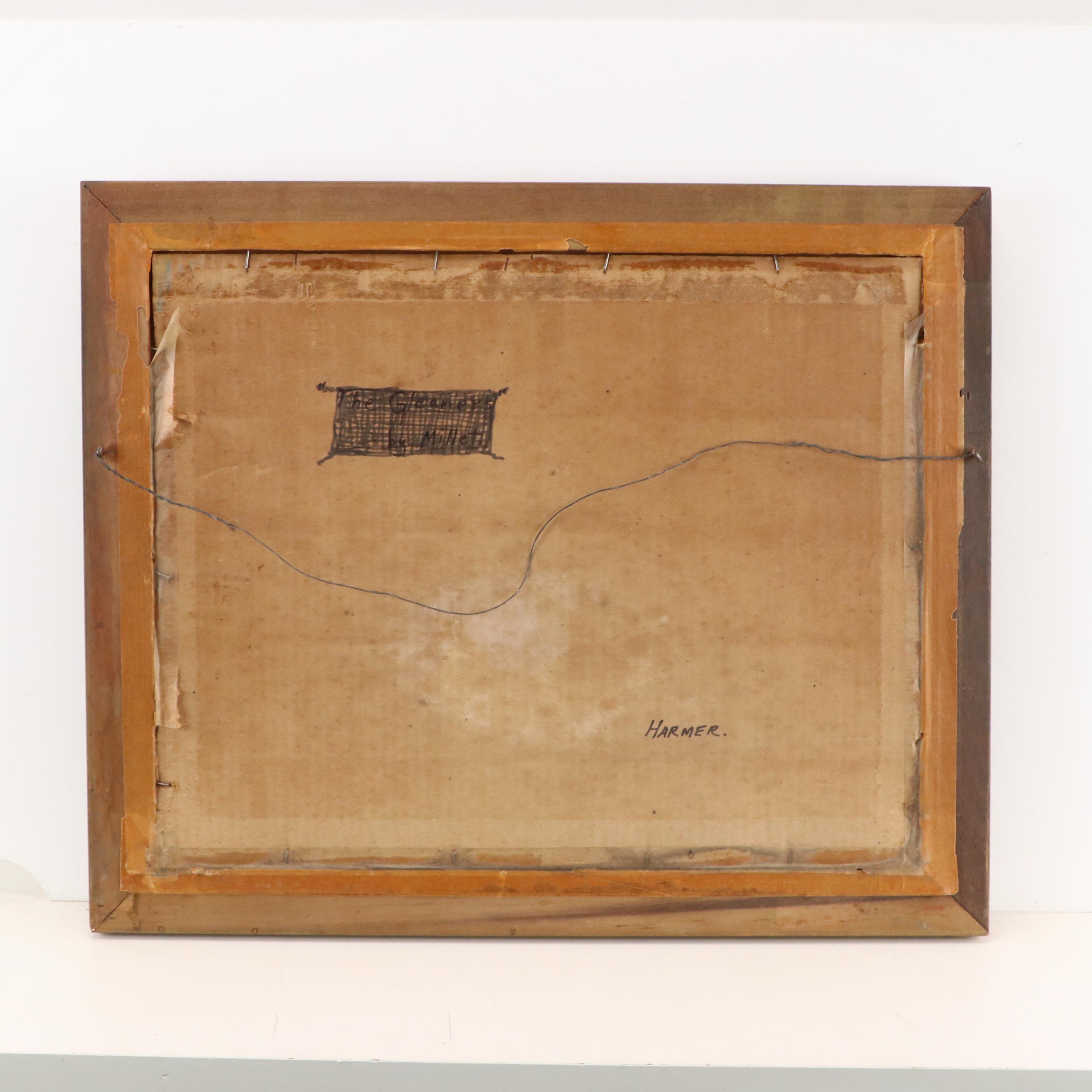 Mabel A. Hammer Oil Painting of a Floral Still Life, 20th Century