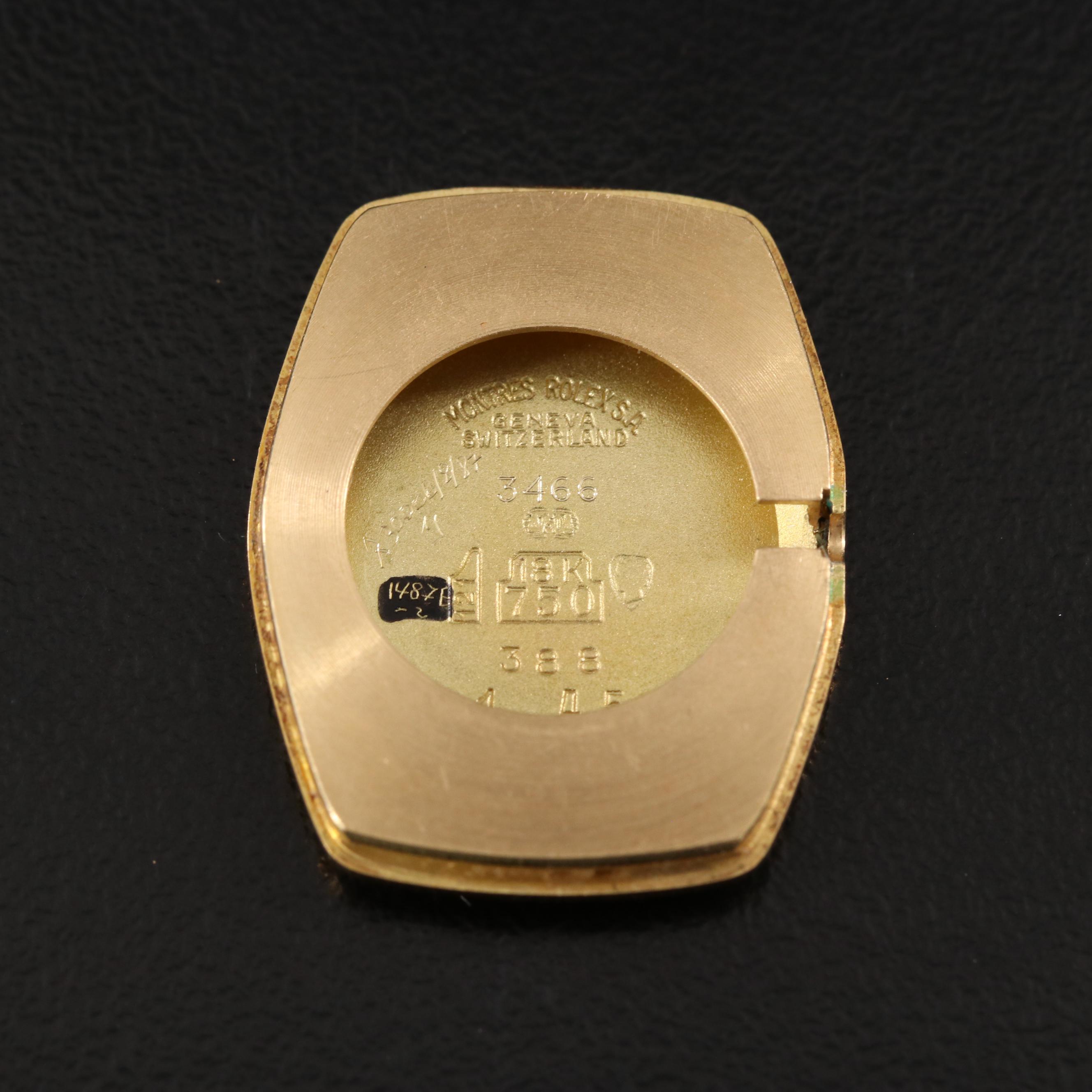 1986 Rolex Orchid 18K Diamond Watch