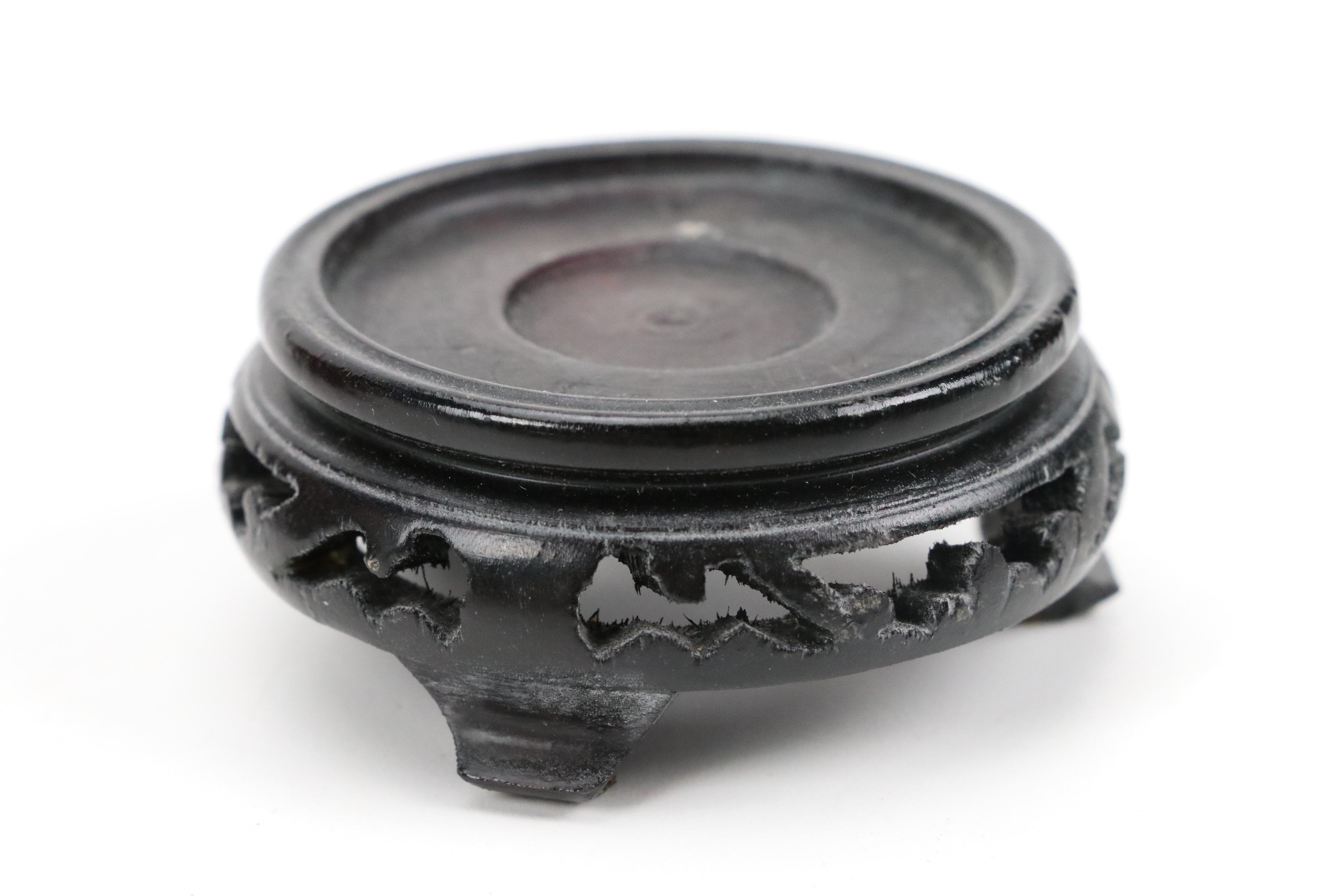 Russian Kholuy Lacquerware Box and Other Russian Lacquerware Eggs on Stands