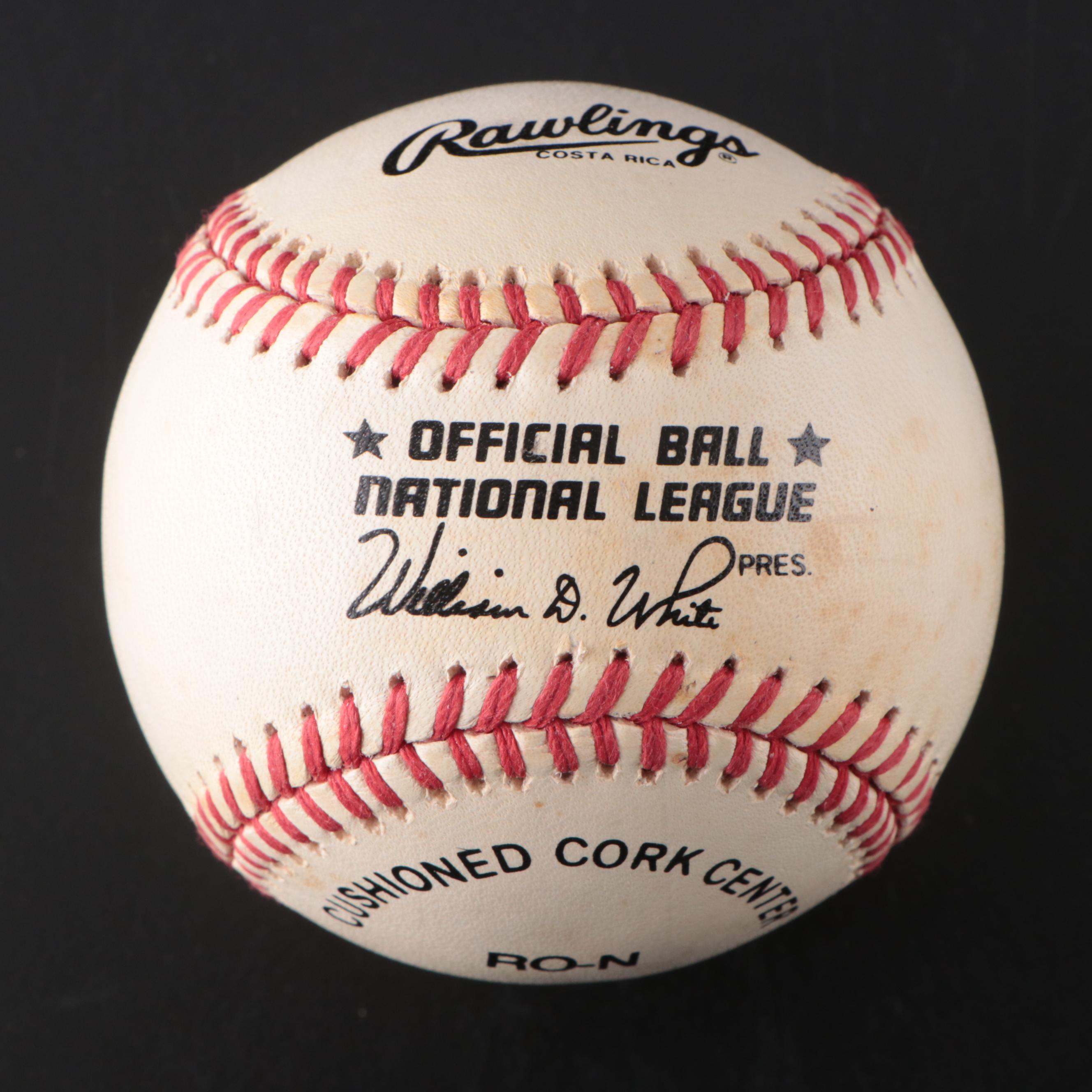 Marge Schott and Tom Seaver Signed Rawlings Official Baseballs