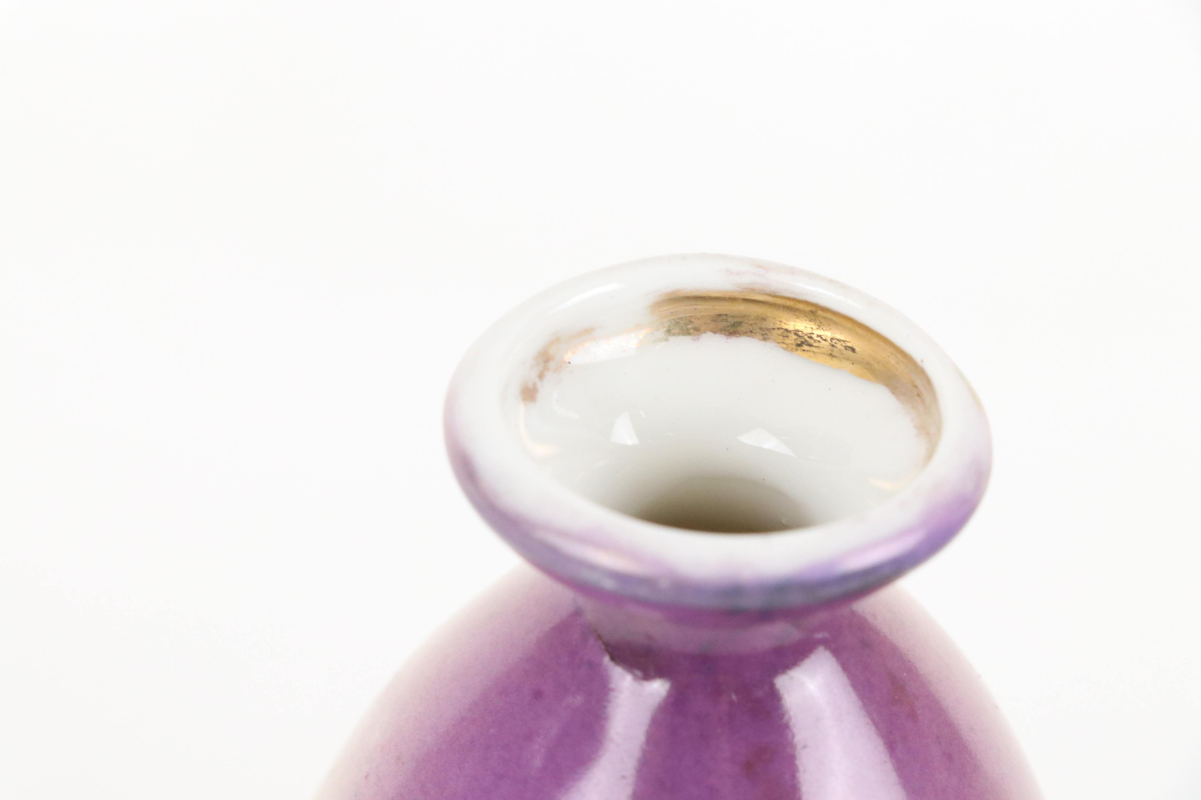 Austrian Victoria Porcelain Vases