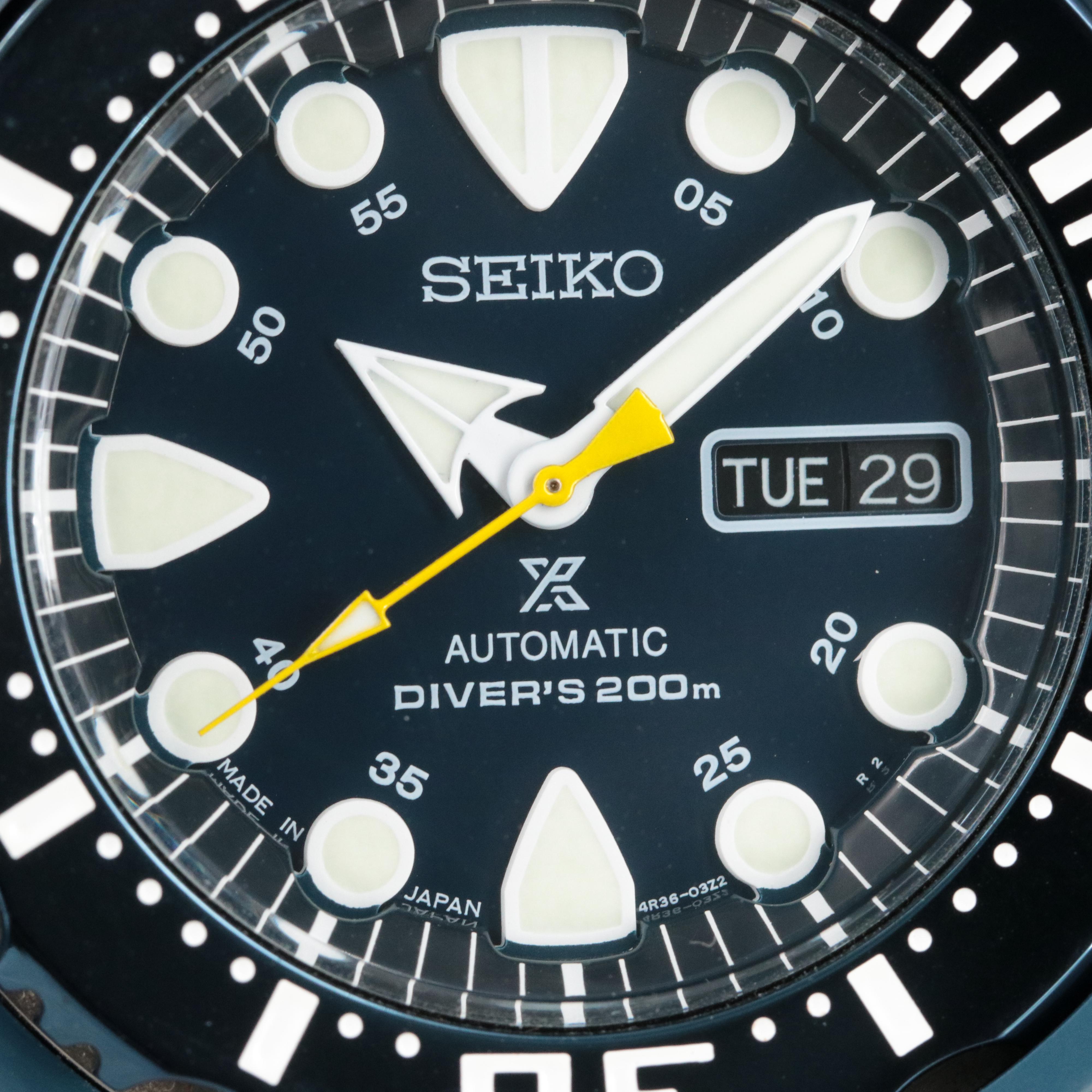 Seiko Prospex Diver Tuna Blue Special Edition Automatic Watch