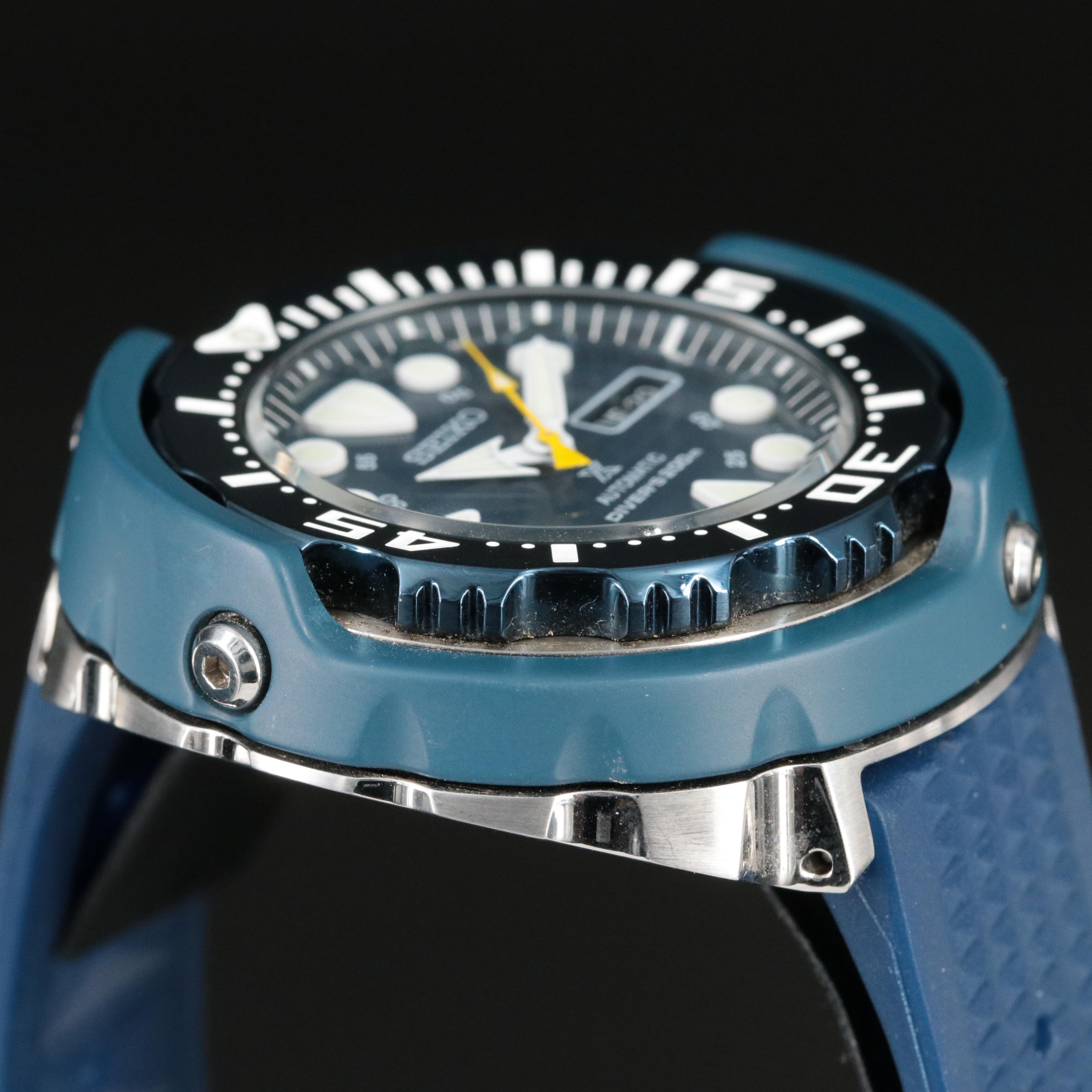 Seiko Prospex Diver Tuna Blue Special Edition Automatic Watch