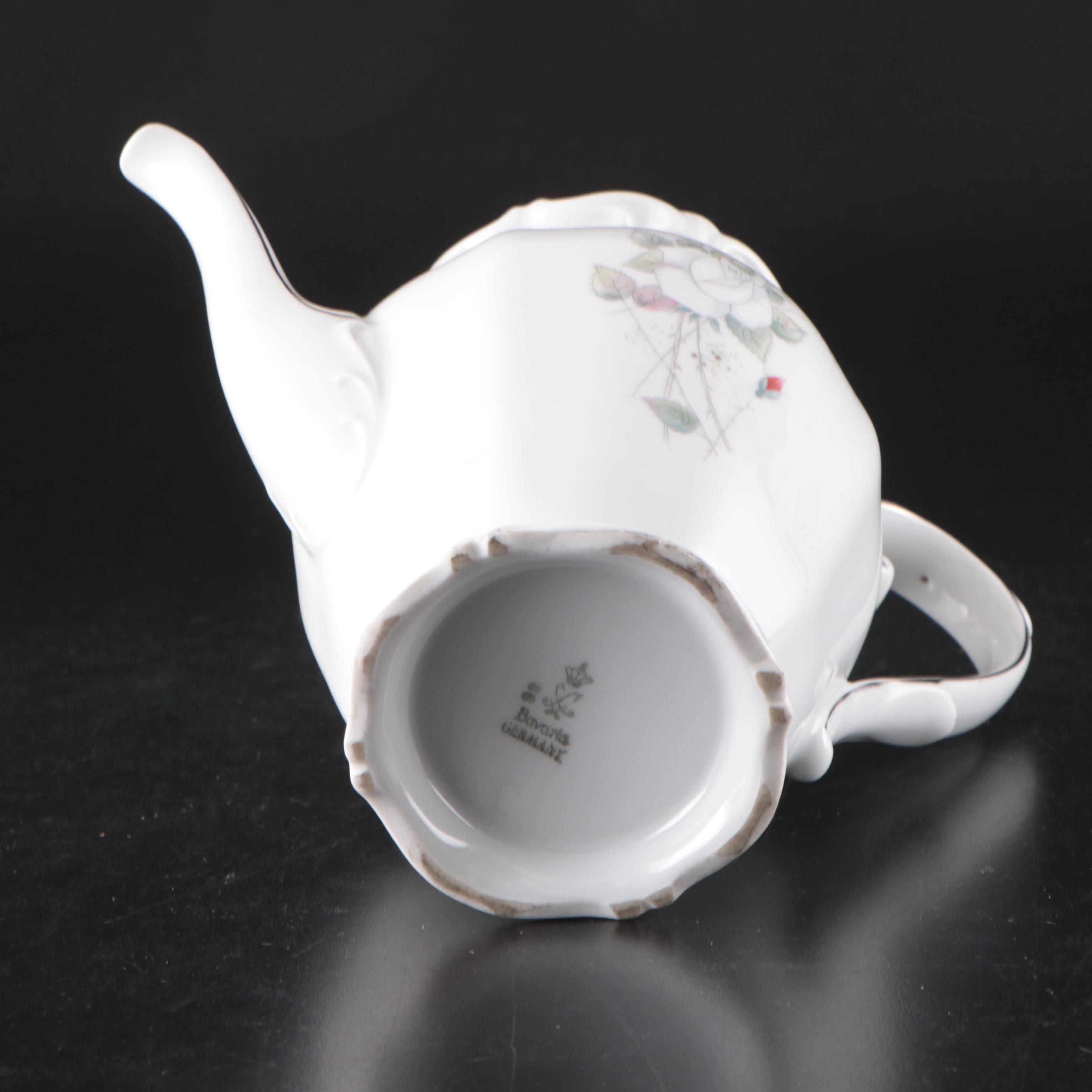 Winterling Germany Porcelain Rose Spray Pattern Dinnerware