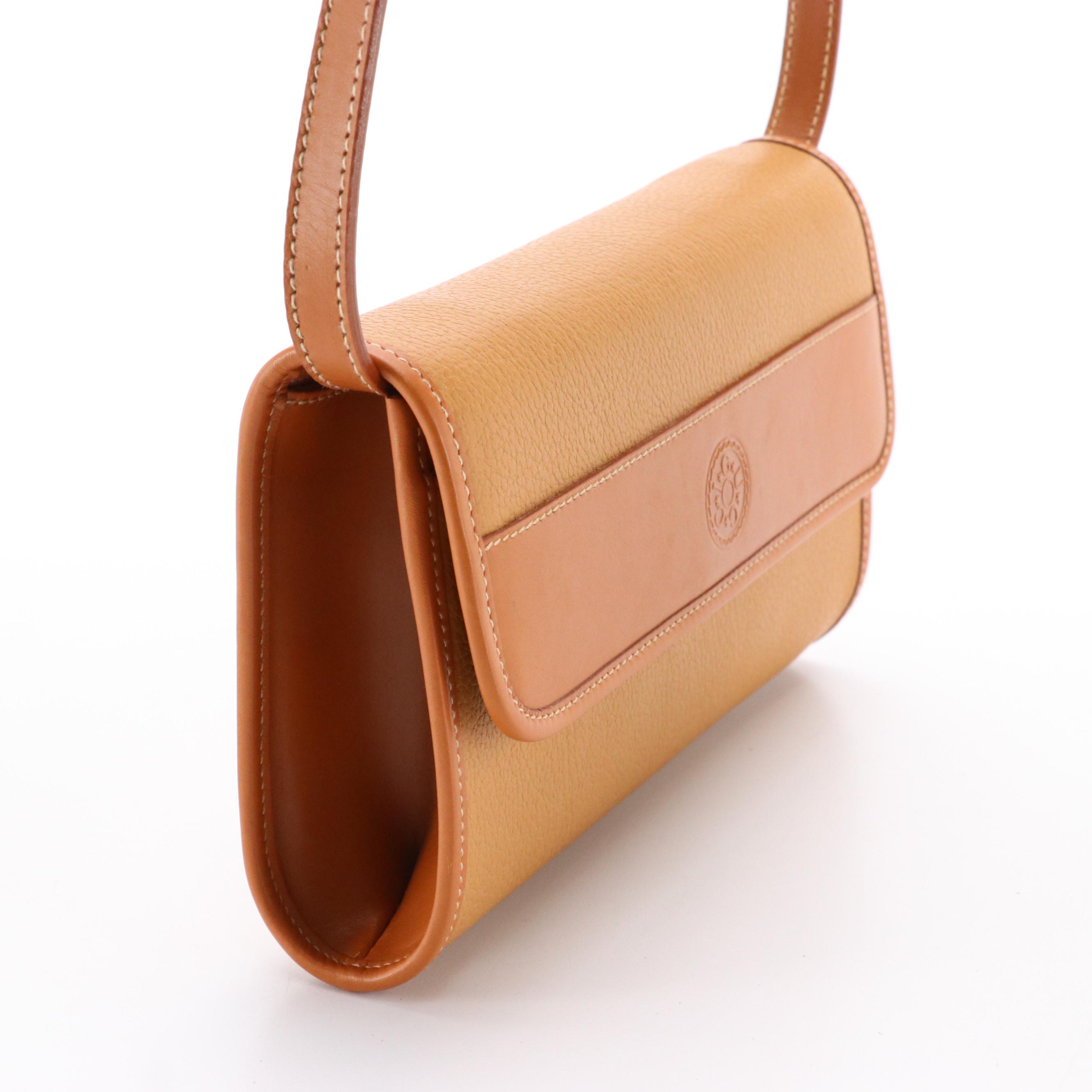 Gucci Flap Crossbody/Clutch in Grained and Smooth Leather