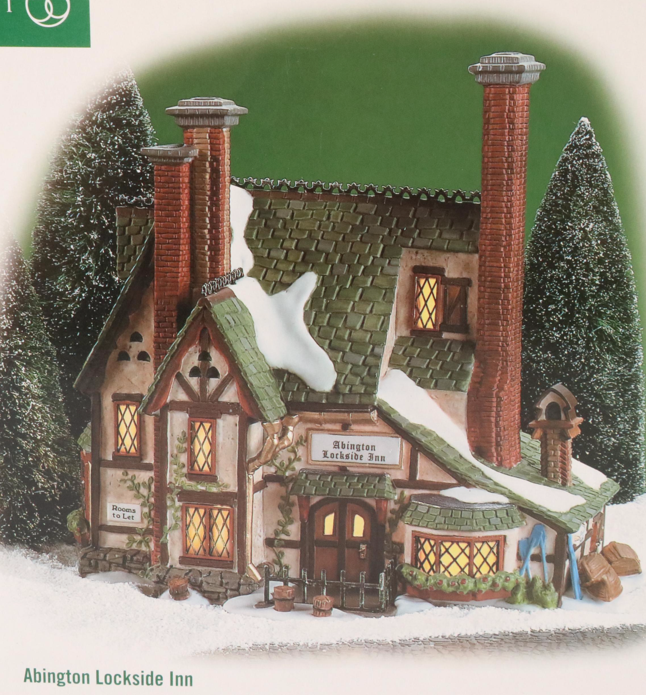 Department 56 "Scrooge & Marley Counting House" and More Dickens' Village Models