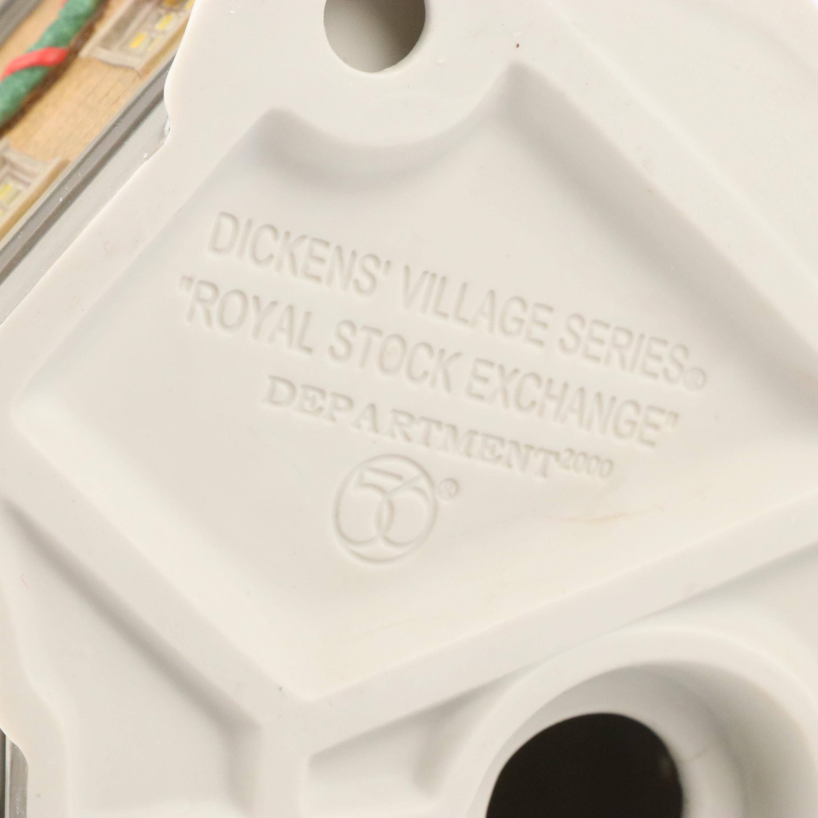 Department 56 "Scrooge & Marley Counting House" and More Dickens' Village Models