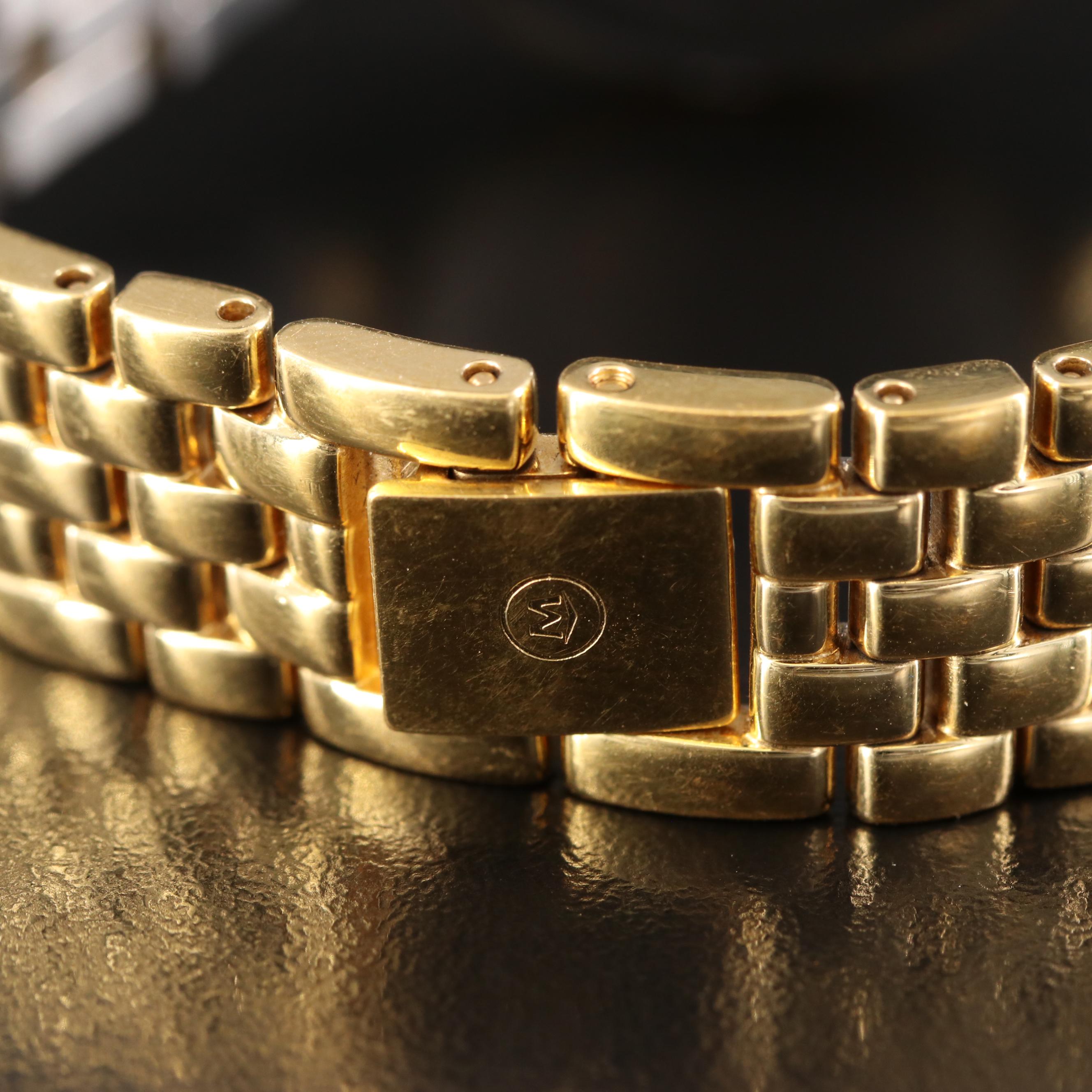 Movado Gold-Tone Steel Quartz Watch