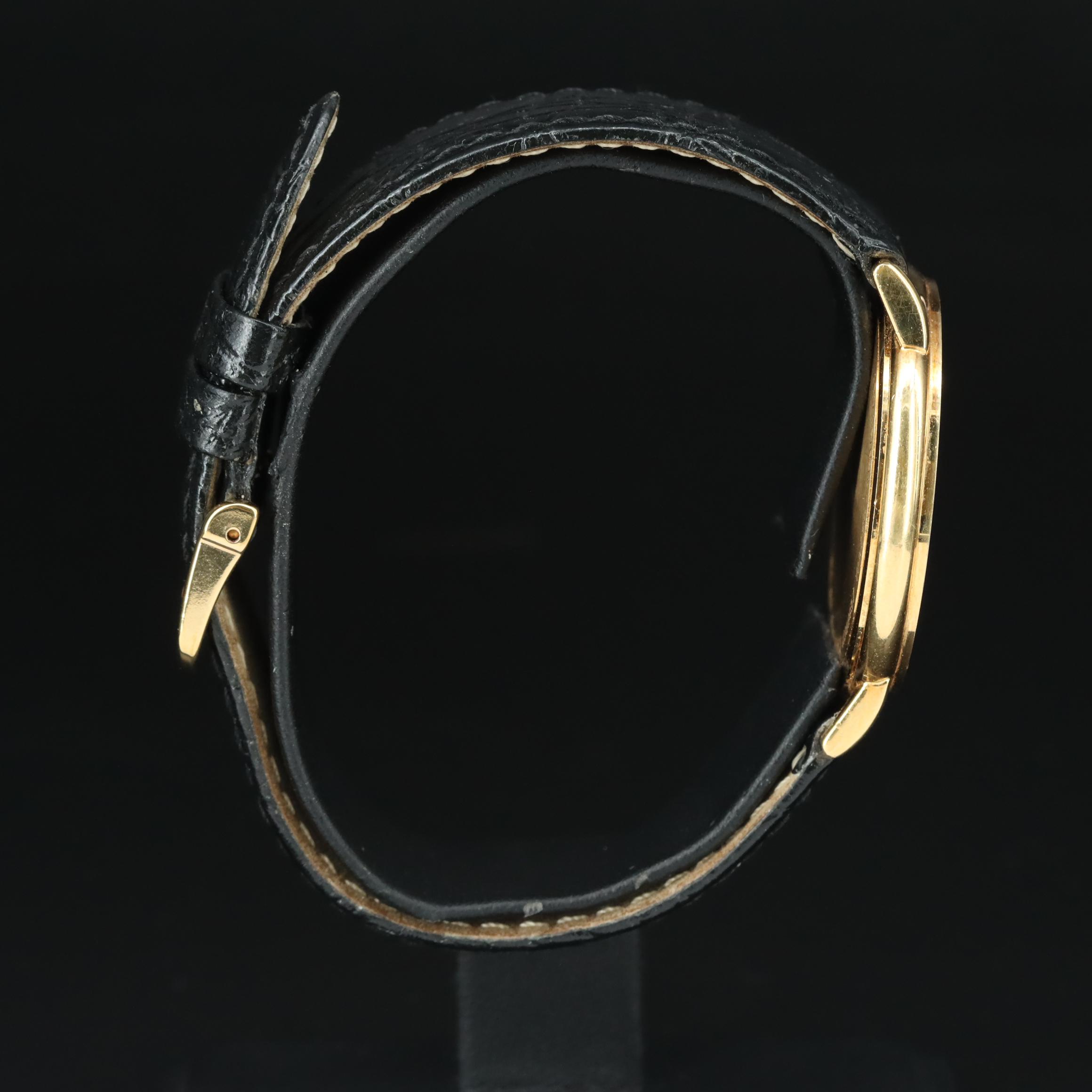 18K Longines Presence L4.802.6 Quartz Watch