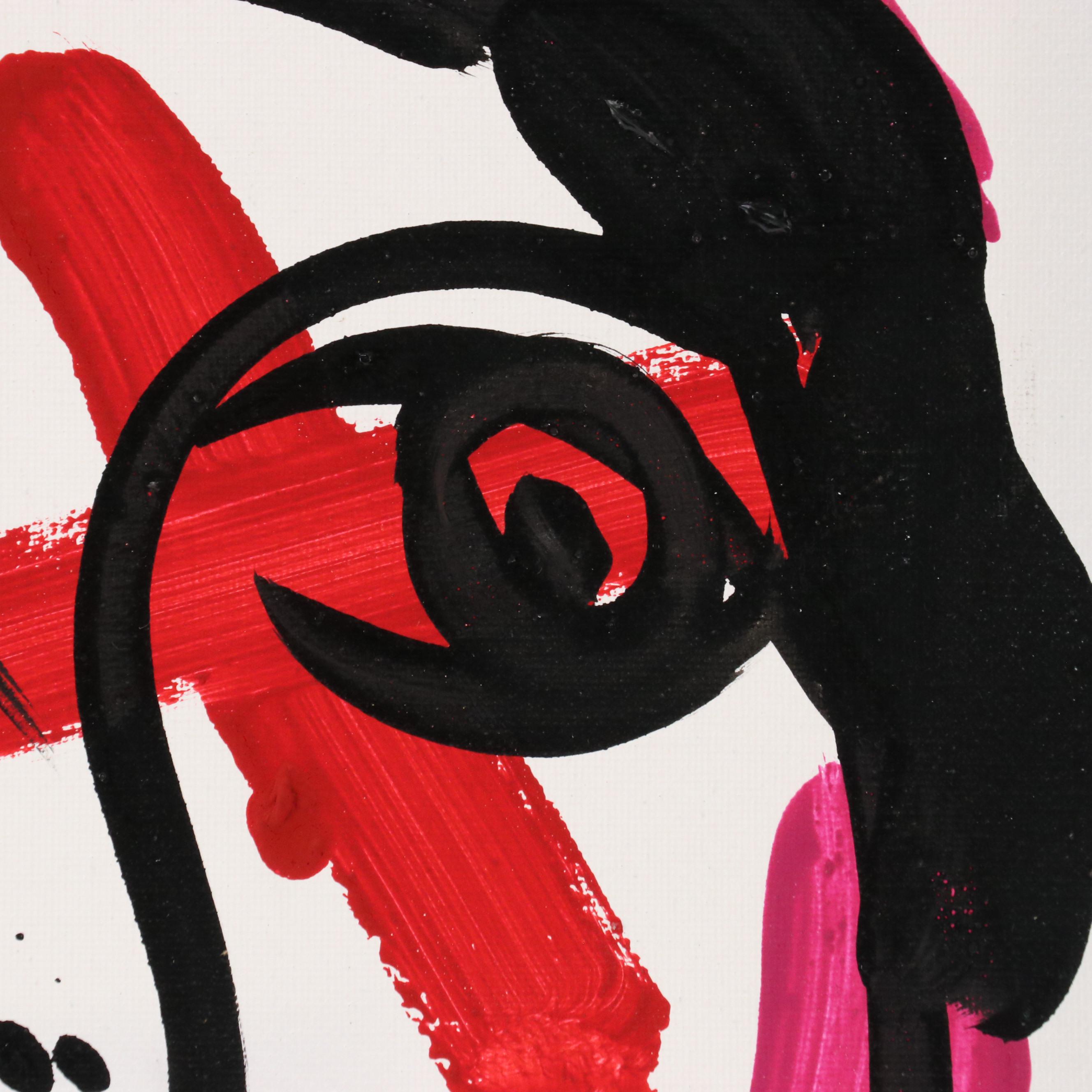 Peter Robert Keil Stylized Acrylic Portrait