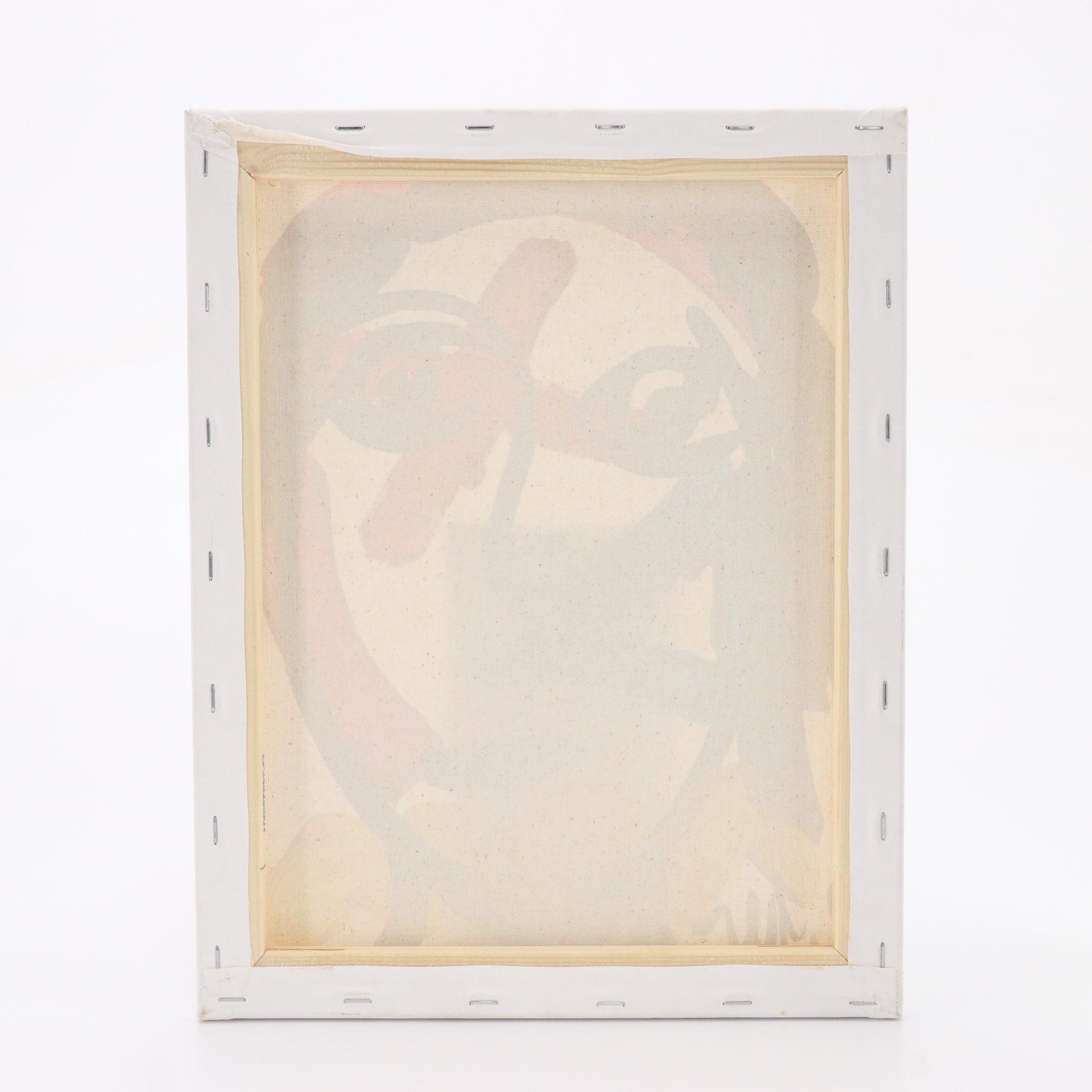 Peter Robert Keil Stylized Acrylic Portrait